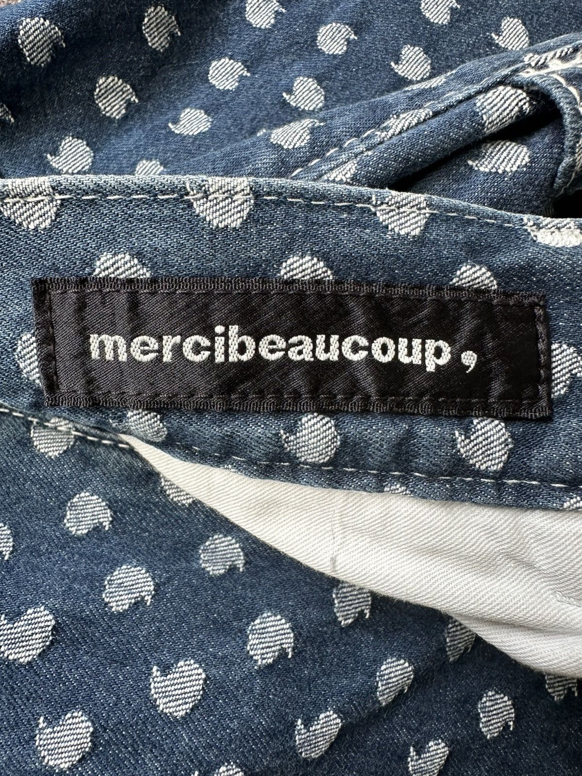 mercibeaucoup FW2009 Mercibeaucoup drop crotch denim jeans Size US 29 - 21 Thumbnail