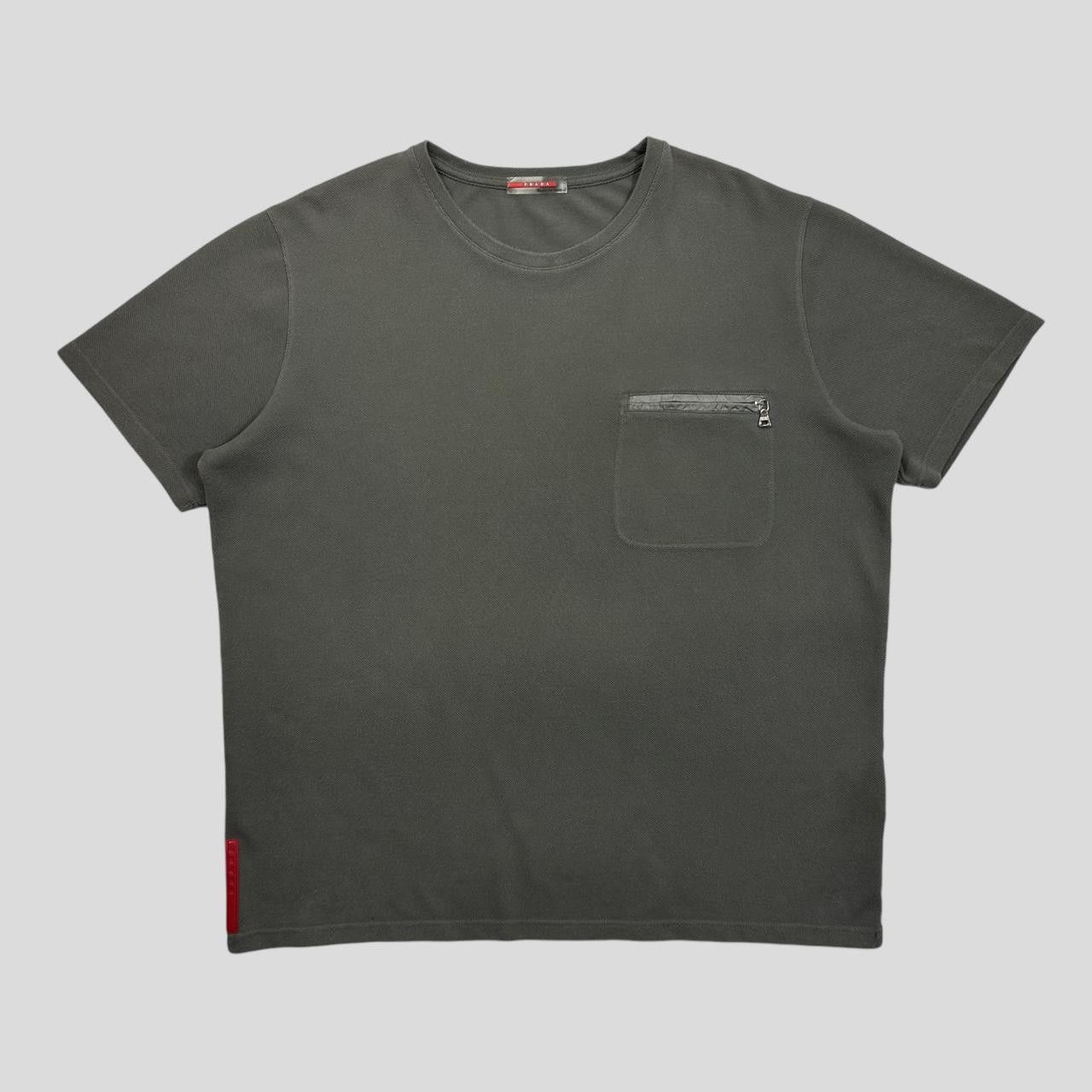 トップス PRADA SPORT Design Tshirt Prada Sport White T Shirt - Oliver's Archive