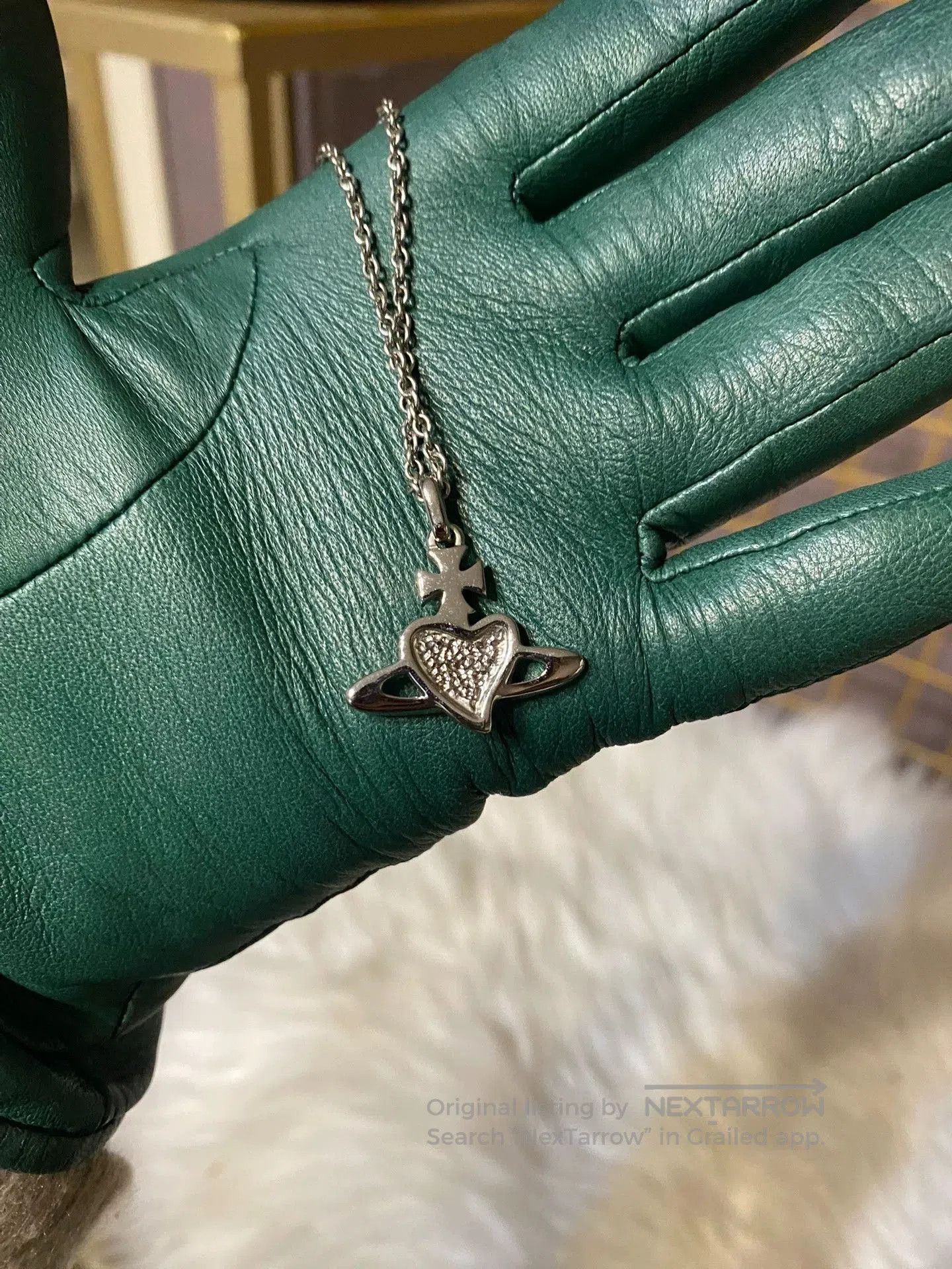 Vivienne Westwood Vivienne Westwood Black Heart Necklace. Size ONE SIZE - 2 Thumbnail