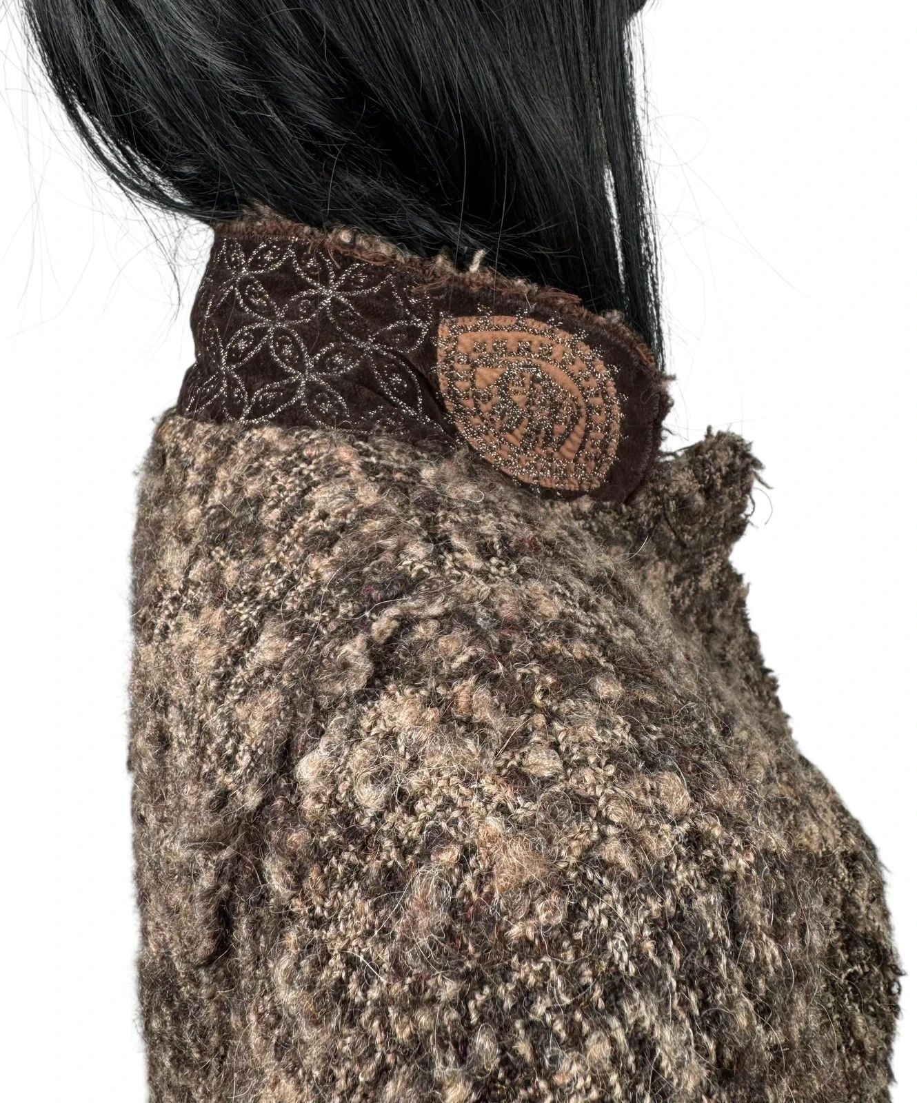 Ermanno Scervino Scervino Street Wool Alpaca Tweed Jacket size I42 US8 Size M / US 6-8 / IT 42-44 - 11 Thumbnail