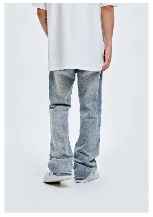 Jean Ripped Jeans Wide Leg Size US 32 / EU 48 - 3 Thumbnail
