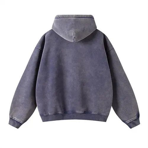 Japanese Brand Ishiguro x Maya Blue Batik Fleece Zippered Hoodie Size US XL / EU 56 / 4 - 2 Thumbnail