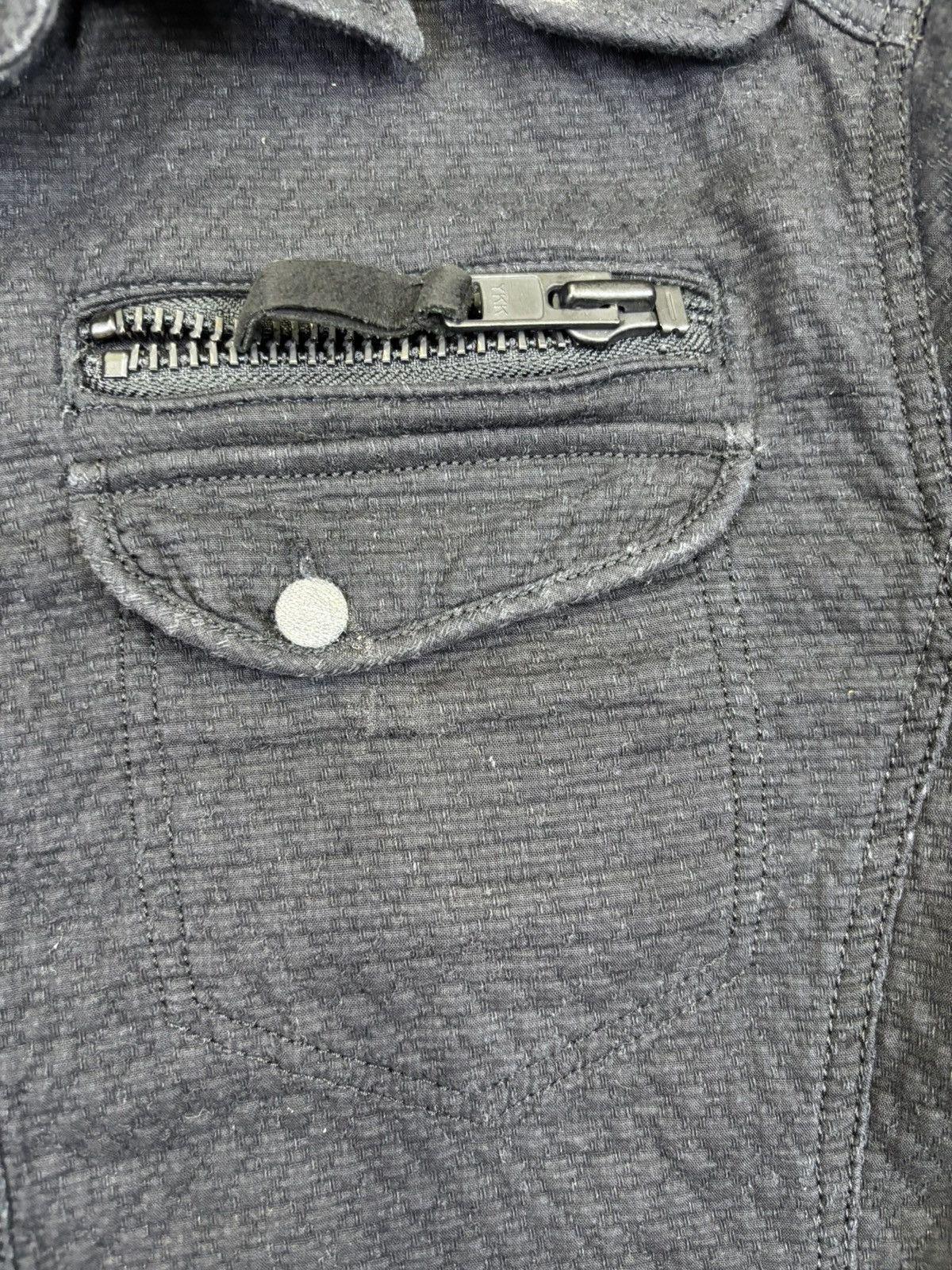 Tornado Mart Very Rare Tornado Mart Corrugated Military Skinny Shirt K41 Size US S / EU 44-46 / 1 - 5 Thumbnail