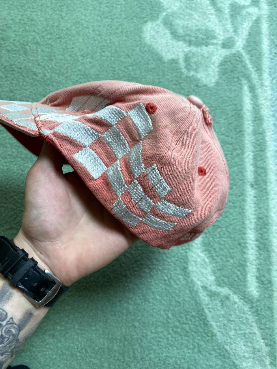 Vintage Hats Vintage pink Cap ISLE OF MAN big logo Y2K streetwear Size ONE SIZE - 8 Thumbnail