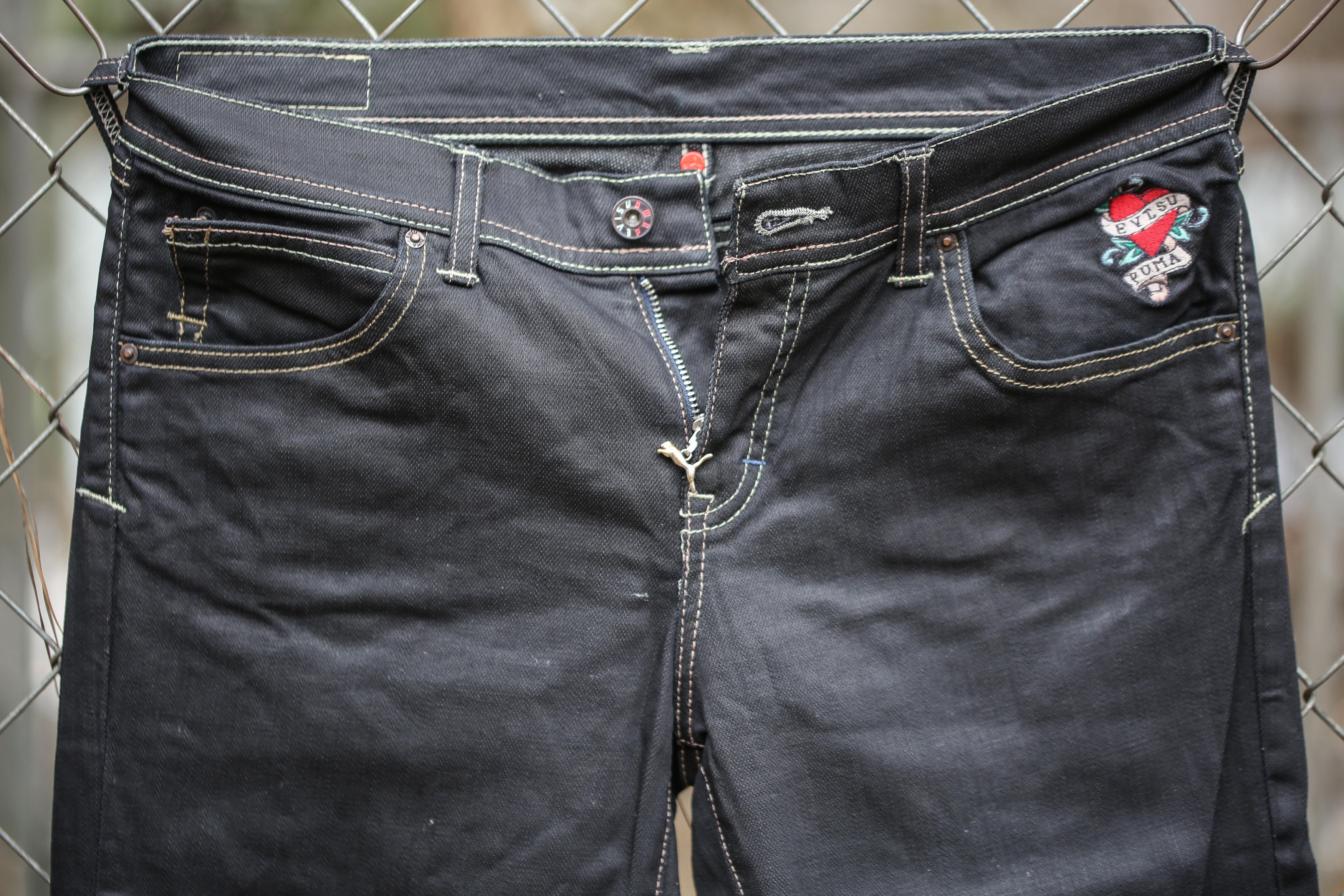 Evisu × Puma Evisu x Puma Waxed Denim Size US 28 / EU 44 - 2 Thumbnail