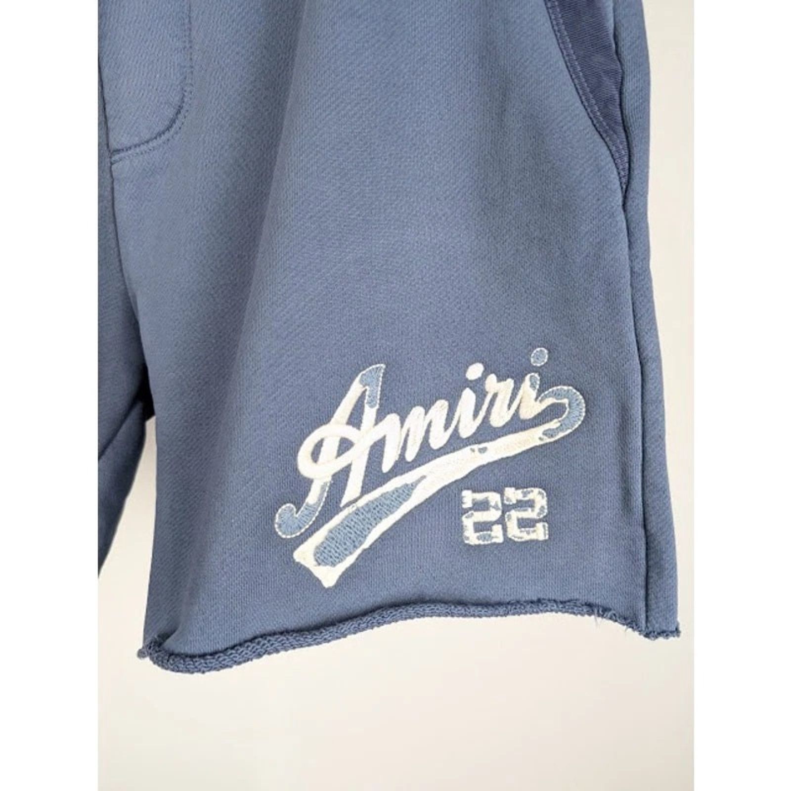 Amiri o1rshd1 22 Shorts in Bluefin Size US 38 / EU 54 - 7 Thumbnail