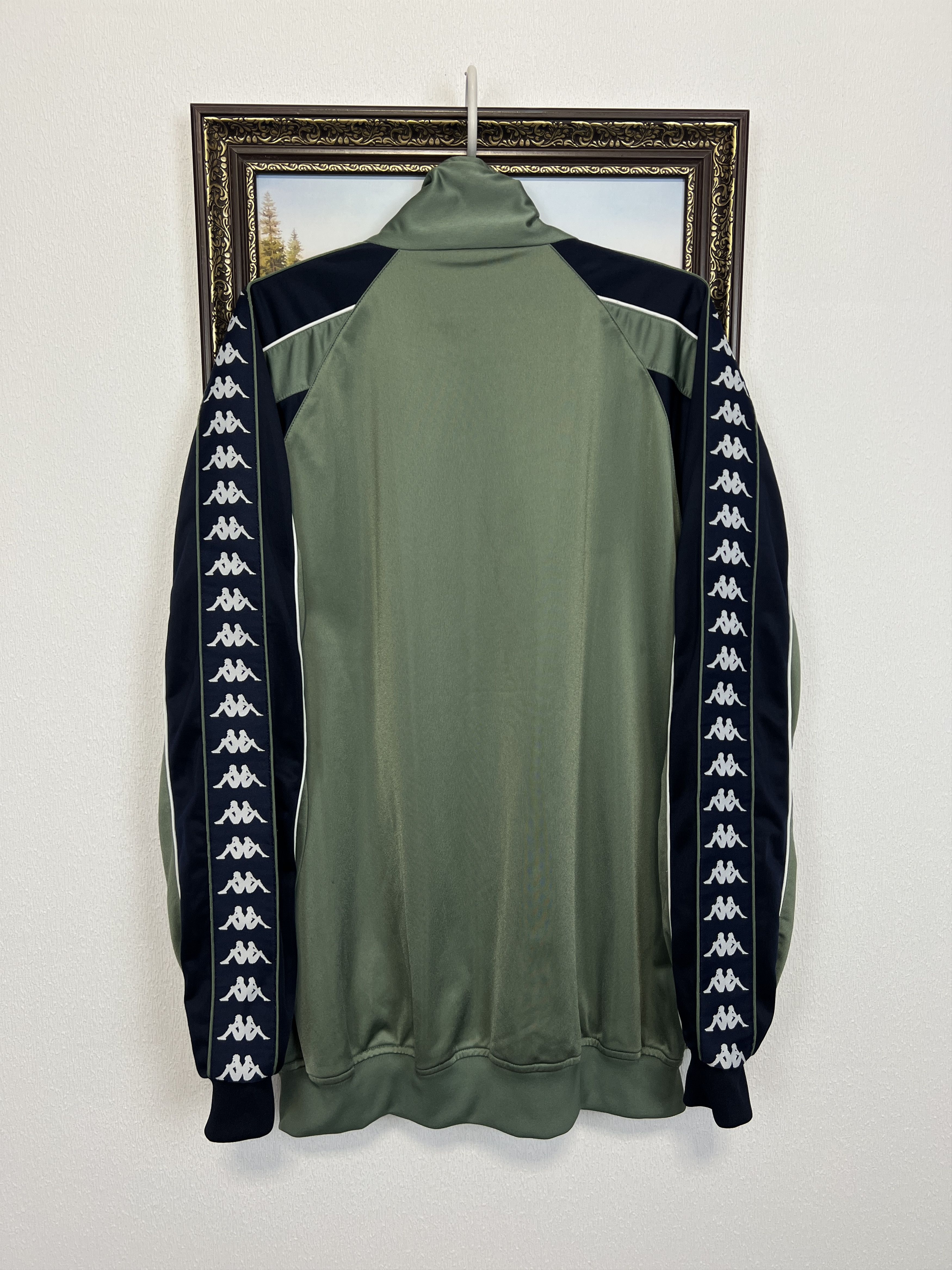 Kappa Vintage Olive Green Track Top Jacket Zip Sport Rare Hype Size US XXL / EU 58 / 5 - 9 Thumbnail