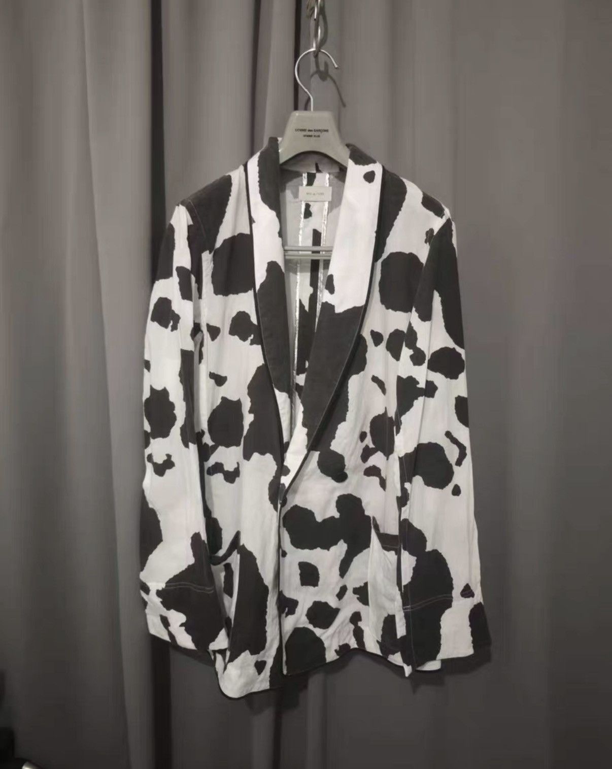 Bed j.w. Ford Bed J.W. Ford Black & White Shawl Collar Shirt Jacket Size US S / EU 44-46 / 1 - 1 Thumbnail