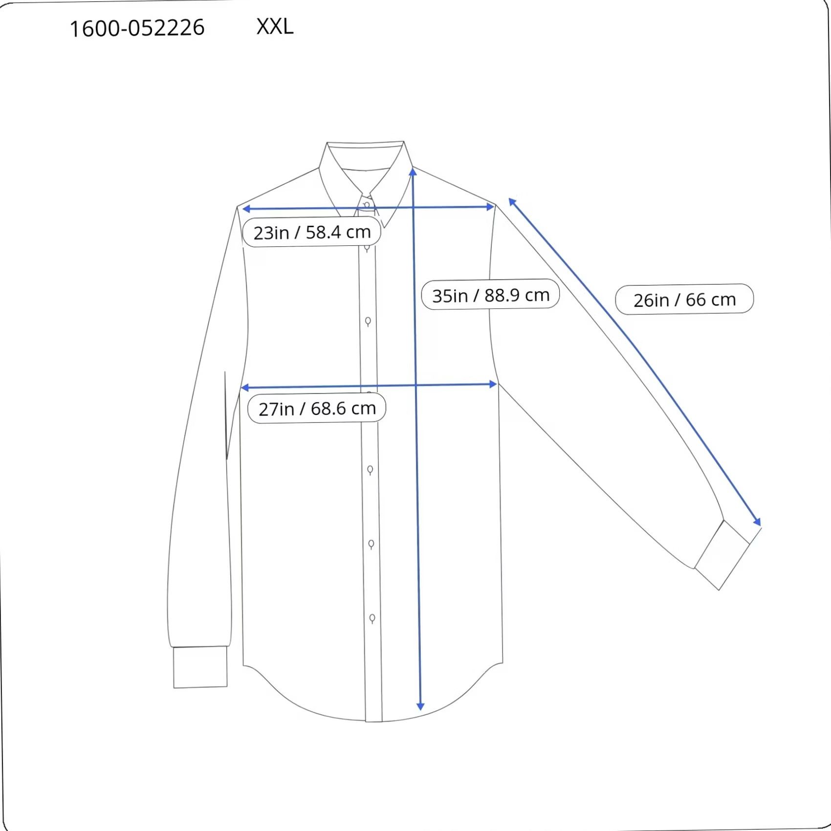Arrow VINTAGE Arrow Button Down Shirt Mens XXL Tan Easy Care Long Sleeve Size US XXL / EU 58 / 5 - 8 Thumbnail