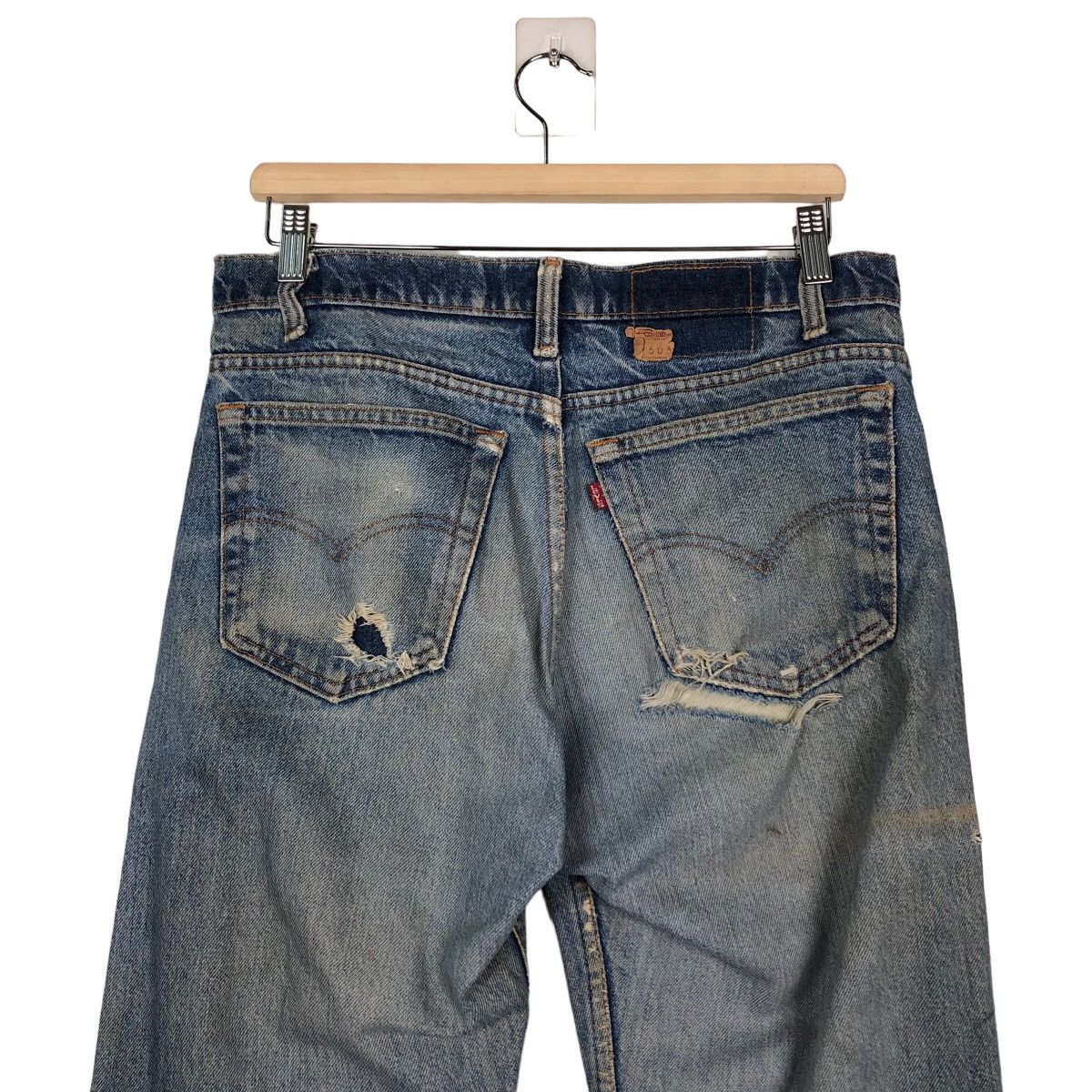 Levi's 🔥Vintage Distressed Denim Jeans Levi’s Size US 32 / EU 48 - 10 Thumbnail