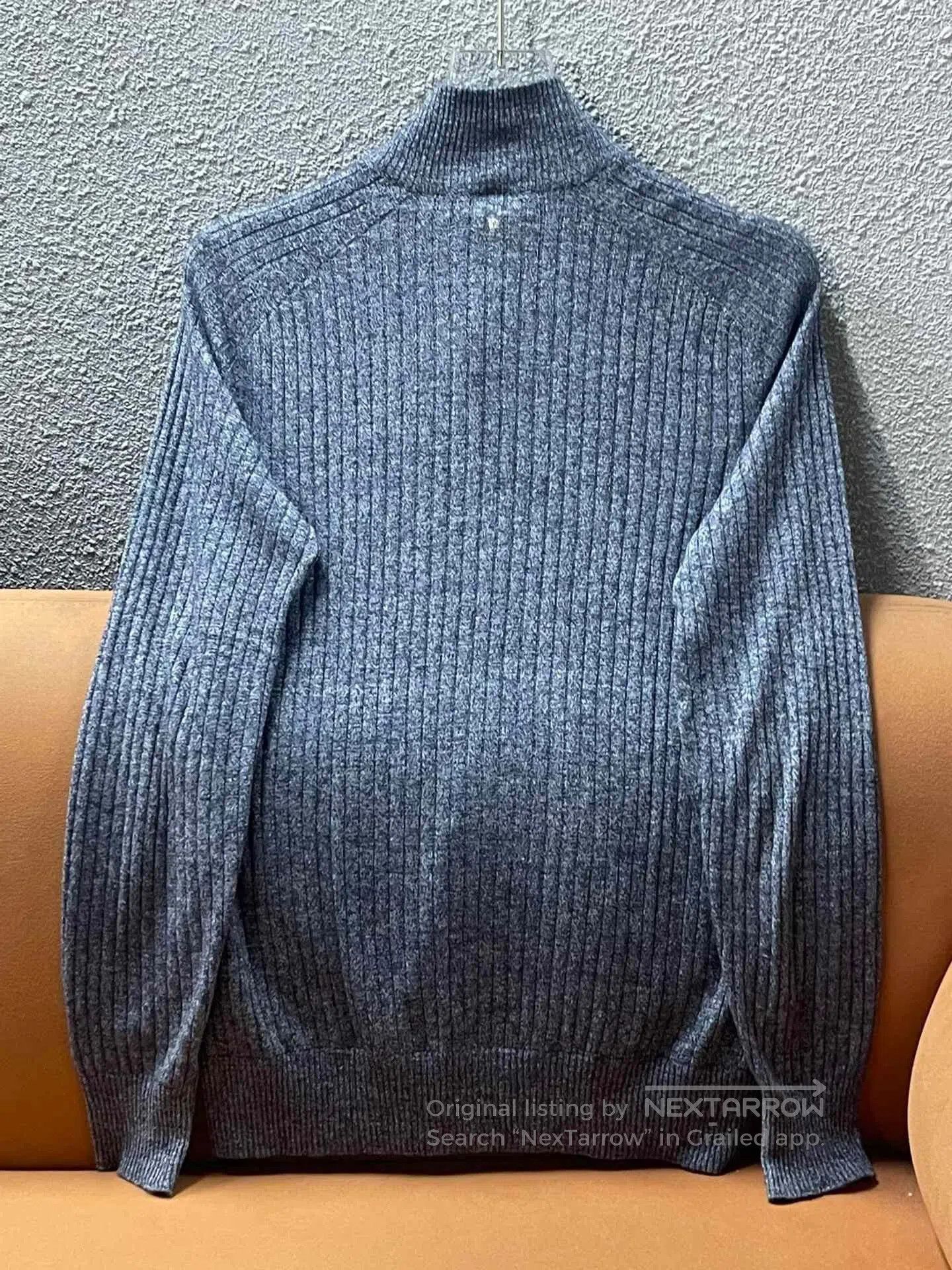 Loro Piana Loro Piana Men's Gray Cashmere Sweater. Size US M / EU 48-50 / 2 - 2 Thumbnail