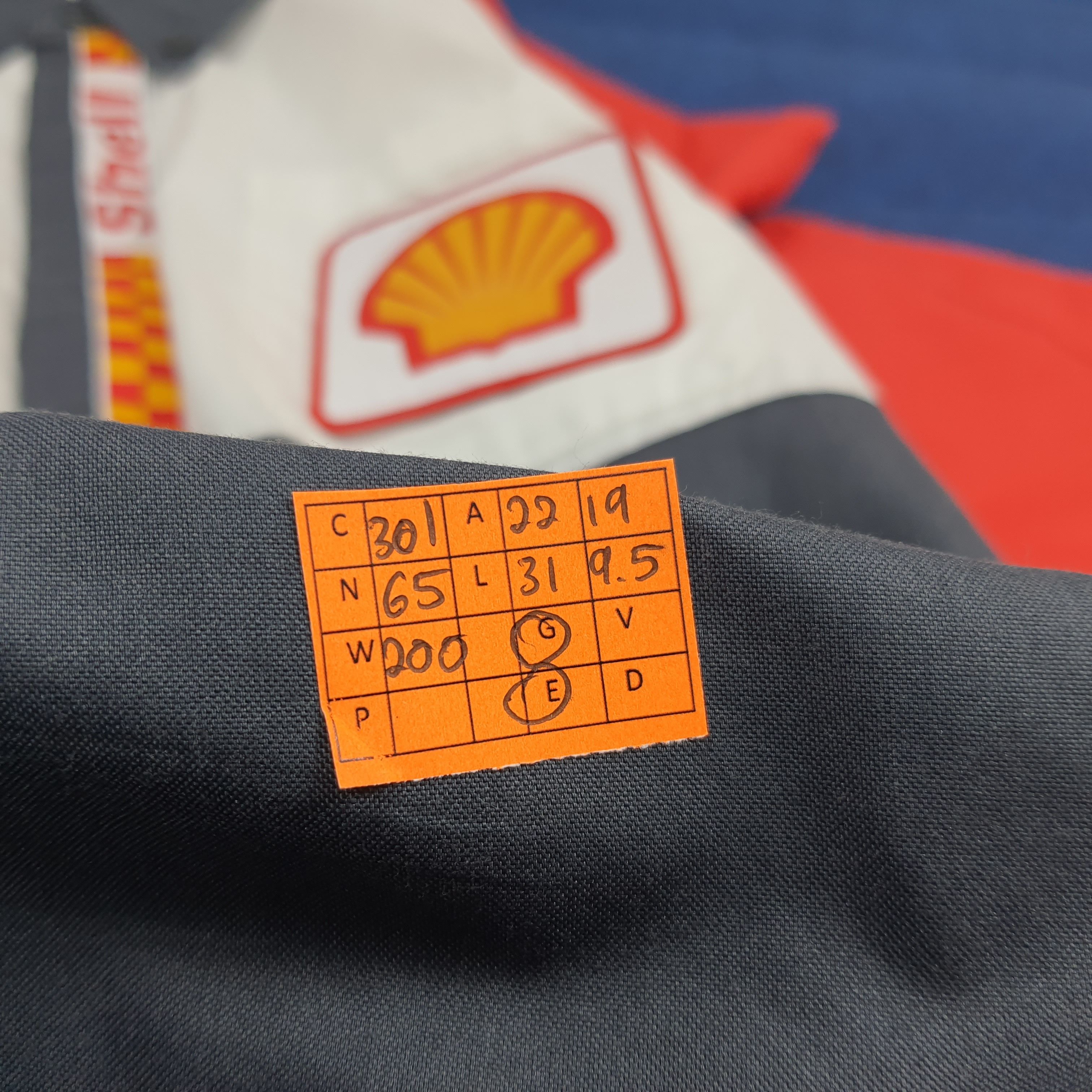 Vintage Vintage Shell Oil Company Staff Uniform Shirt C301N65 Size US L / EU 52-54 / 3 - 9 Thumbnail