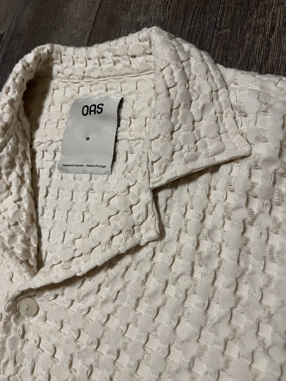 OAS OAS Cuba Waffle Shirt size Medium Size US M / EU 48-50 / 2 - 2 Thumbnail