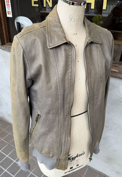 Giorgio Brato Giorgio Brato Calf Leather Jacket Size US M / EU 48-50 / 2 - 1 Thumbnail
