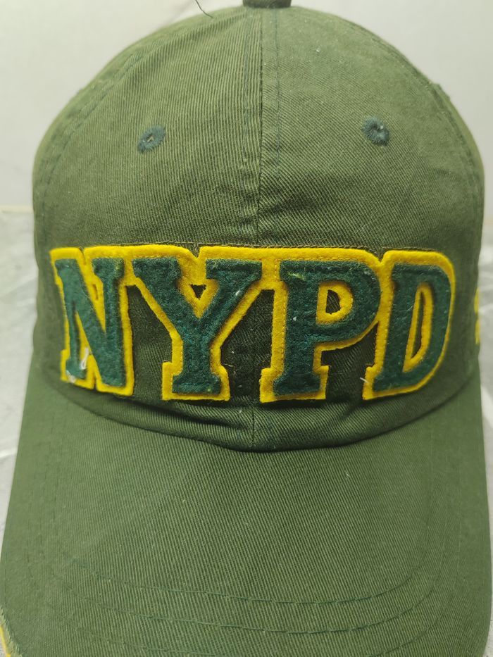 Vintage Vintage NYPD Distressed Cap Hat Size ONE SIZE - 3 Thumbnail