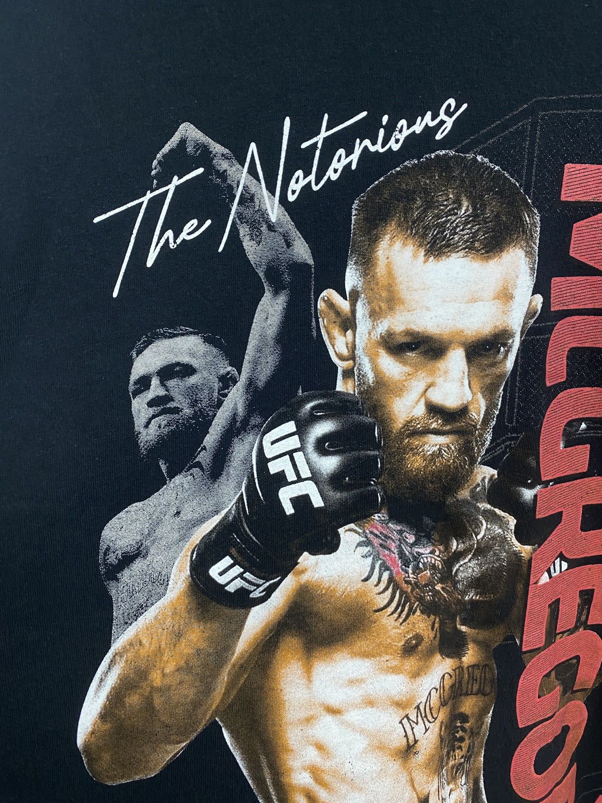 UFC 🇮🇪 Conor McGragor UFC T-Shirt Muay Thai Boxing Kickboxing Size US XL / EU 56 / 4 - 5 Thumbnail
