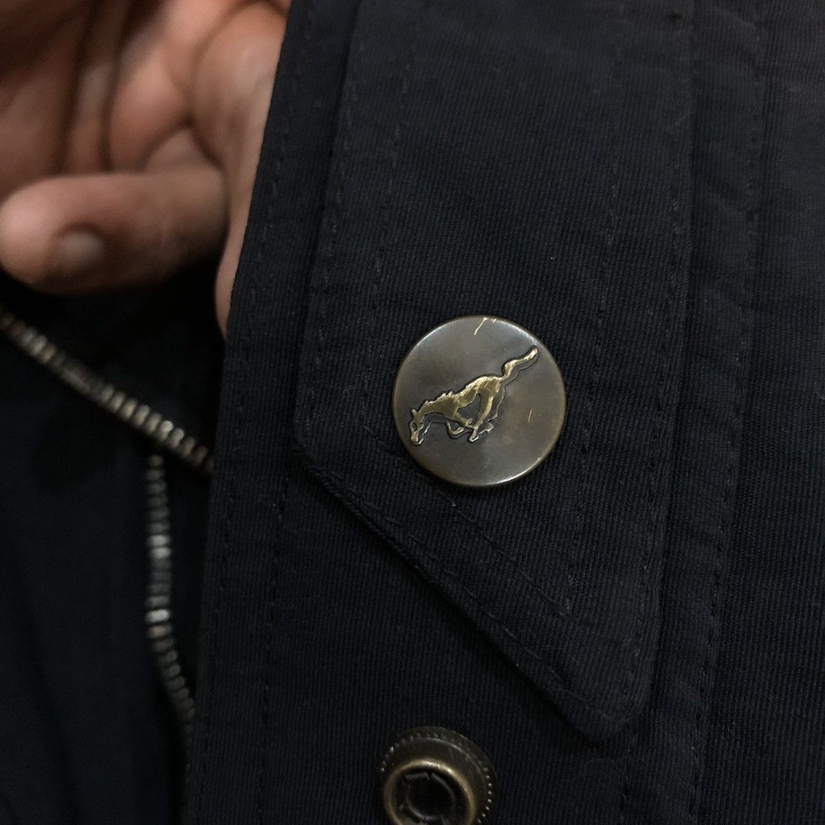Ford × Mustang × Vintage vintage racing jacket mustang Anniversary made in rusia Size US XL / EU 56 / 4 - 10 Thumbnail