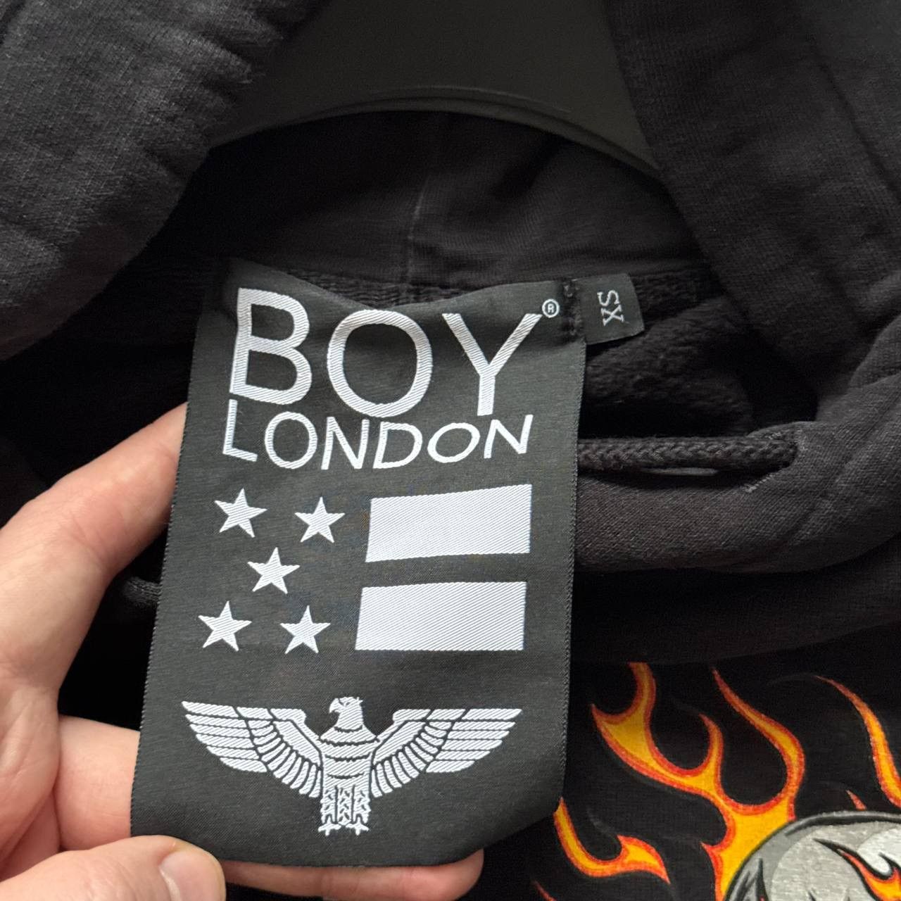 Boy London Vintage Boy London big logo skull flames zip up hoodie Size US S / EU 44-46 / 1 - 7 Thumbnail