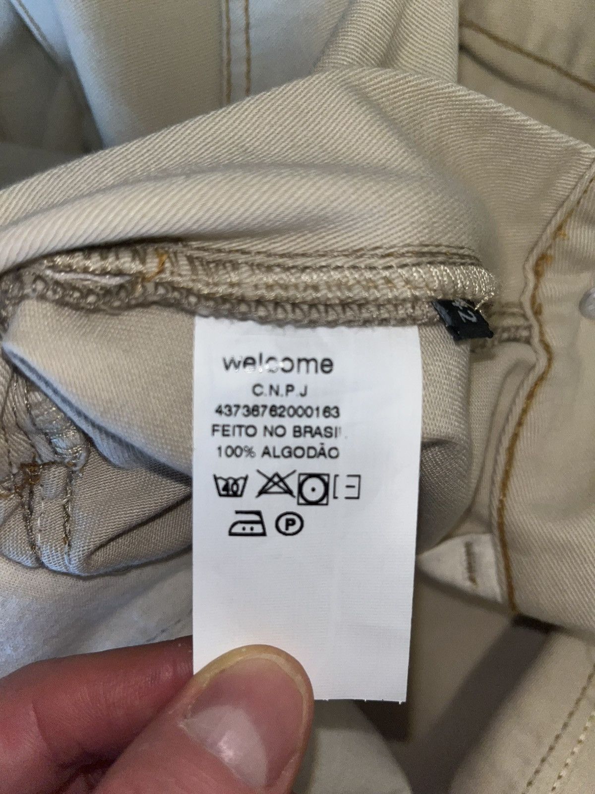Other WelcomeSunnyGarments Beige/Cream Safari Shorts Size US 32 / EU 48 - 12 Thumbnail