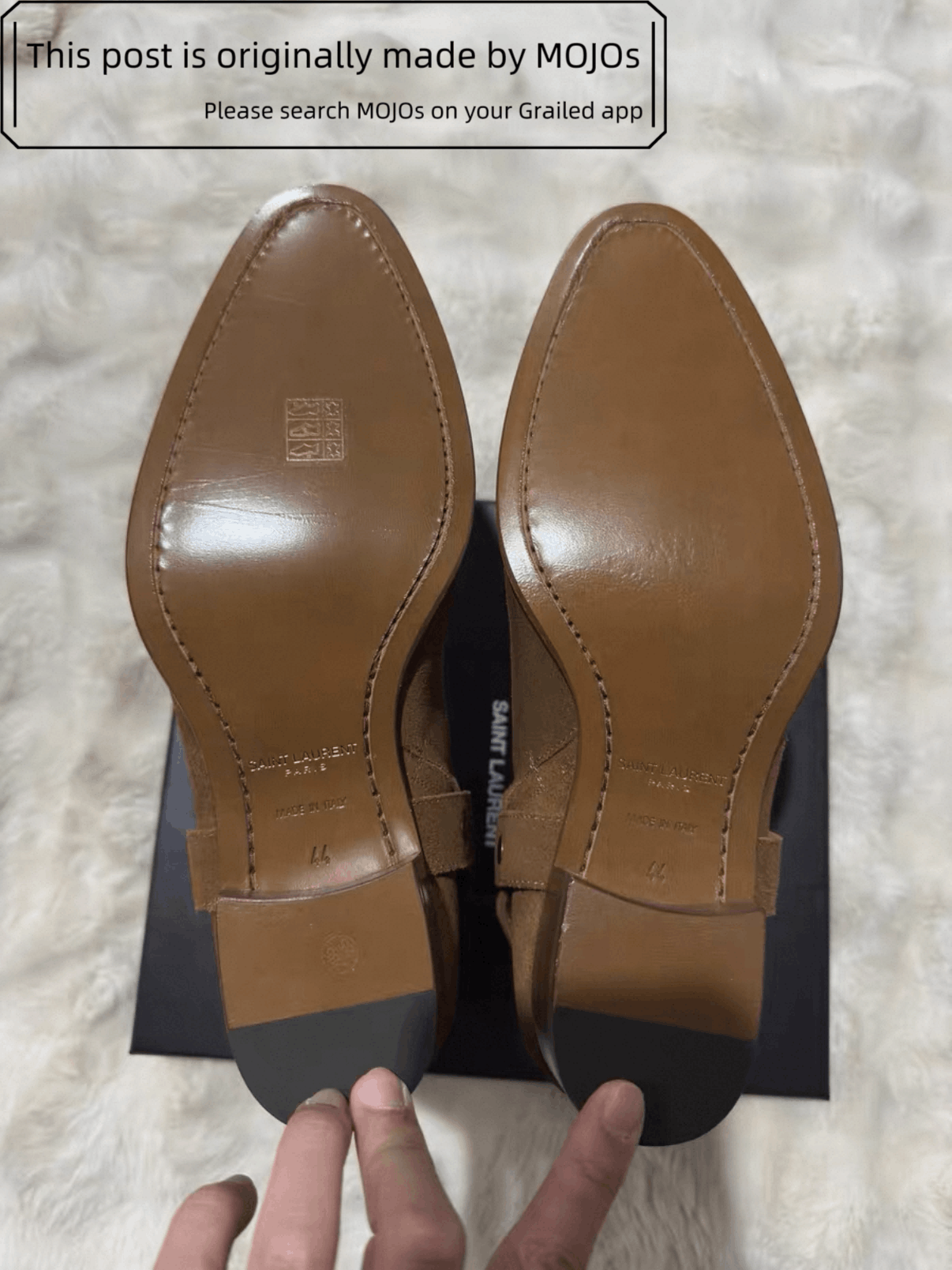 Saint Laurent Paris Sz 44 Saint Laurent Paris Wyatt 40 Harness Boots mojos123826 Size US 11 / EU 44 - 3 Thumbnail