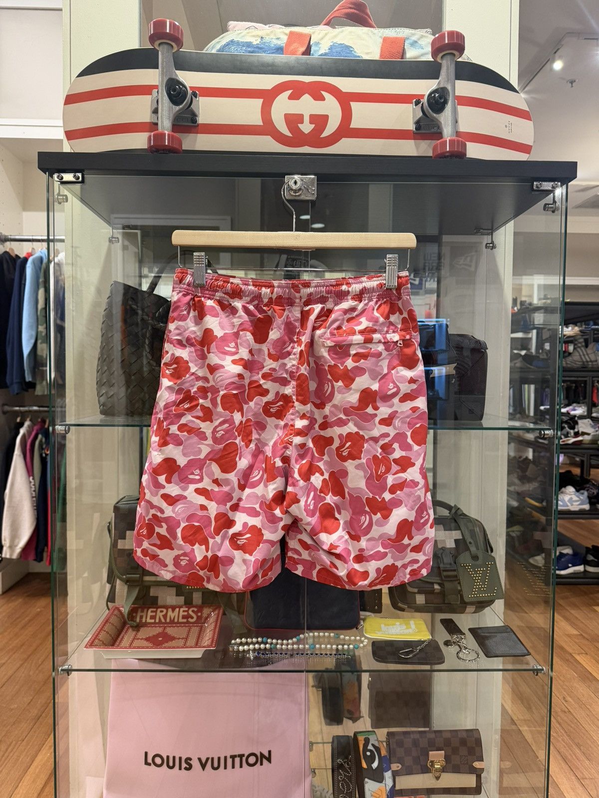 Bape Bape ABC Camo Beach Shorts Size US 28 / EU 44 - 2 Thumbnail