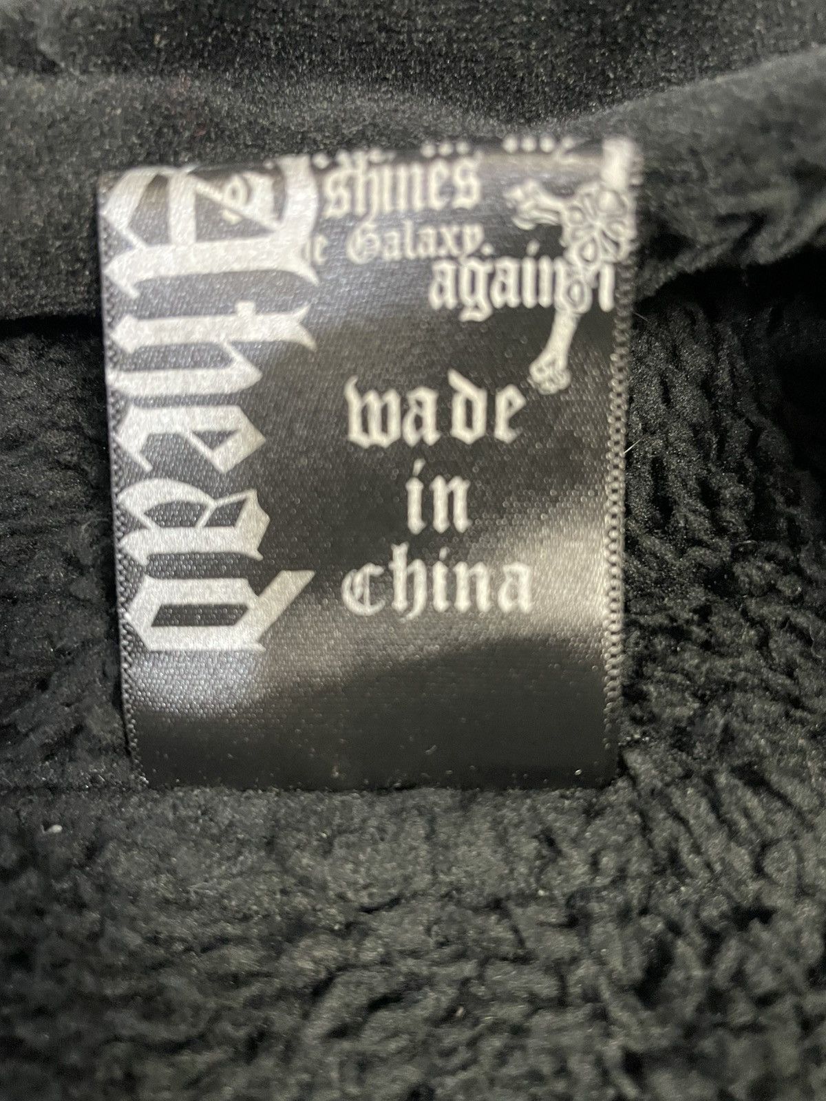 Japanese Brand Clash OO's Cross Print Velvet Zip Up Hoodie Size US L / EU 52-54 / 3 - 7 Thumbnail