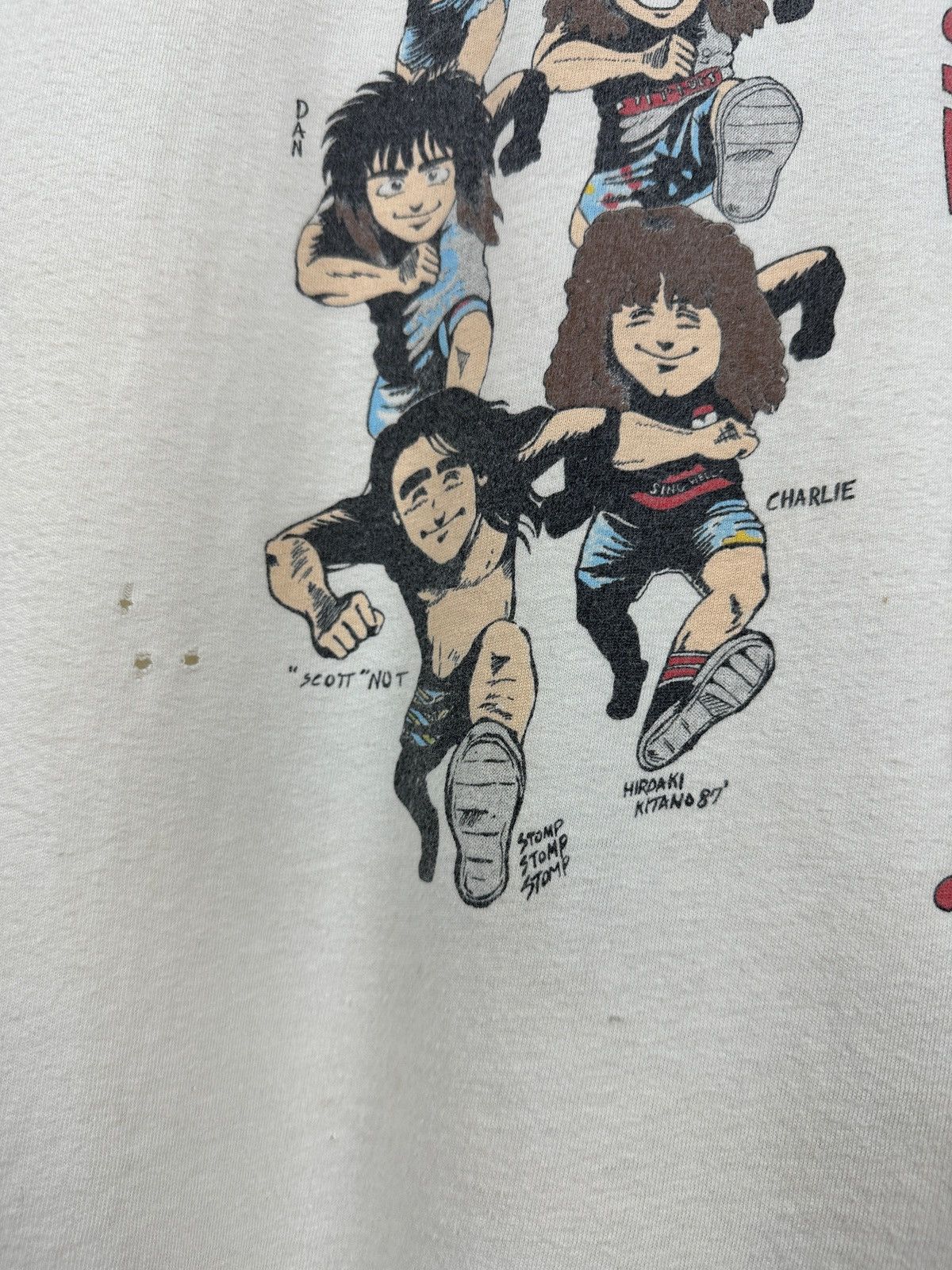Band Tees 1987 Vintage Anthrax Skate Mosh It Up Sleeveless Size US M / EU 48-50 / 2 - 18 Thumbnail