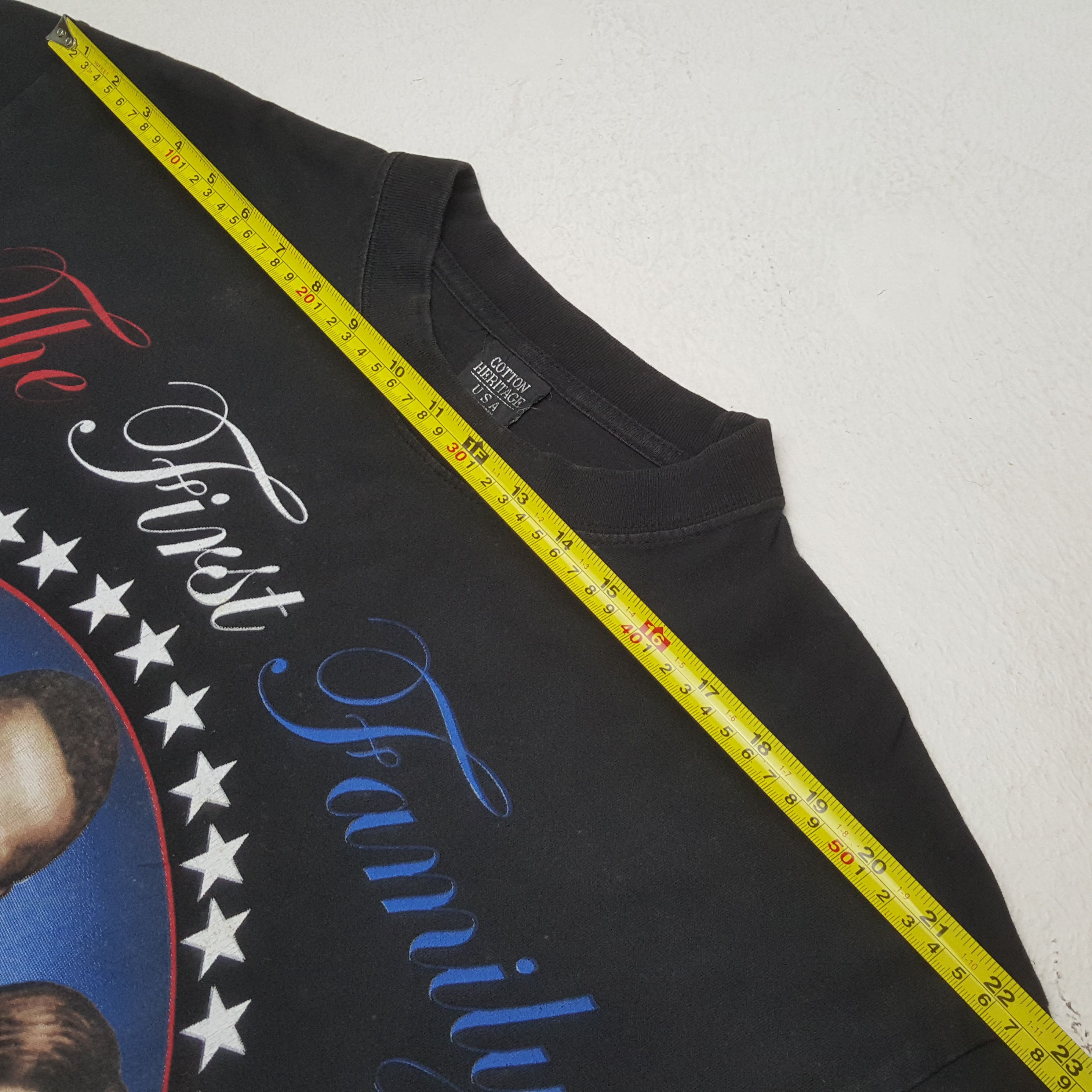 President's Vintage President Familys Barack Obama T-shirt RR5 Size US XL / EU 56 / 4 - 7 Thumbnail