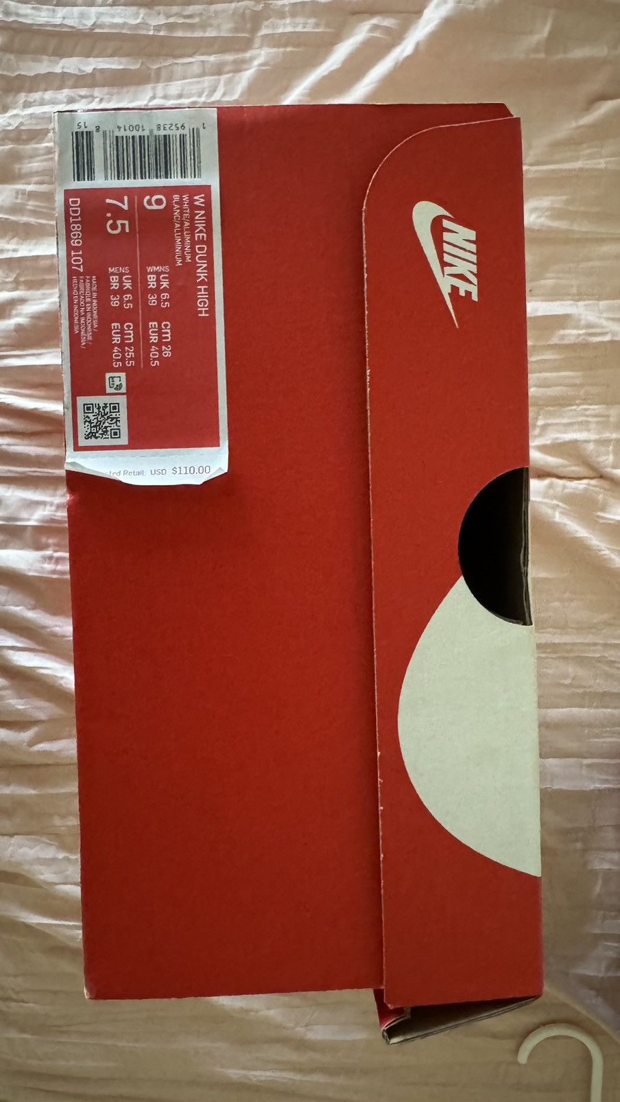 Nike Aluminum Blue Nike Dunk High Size US 9 / IT 39 - 7 Thumbnail