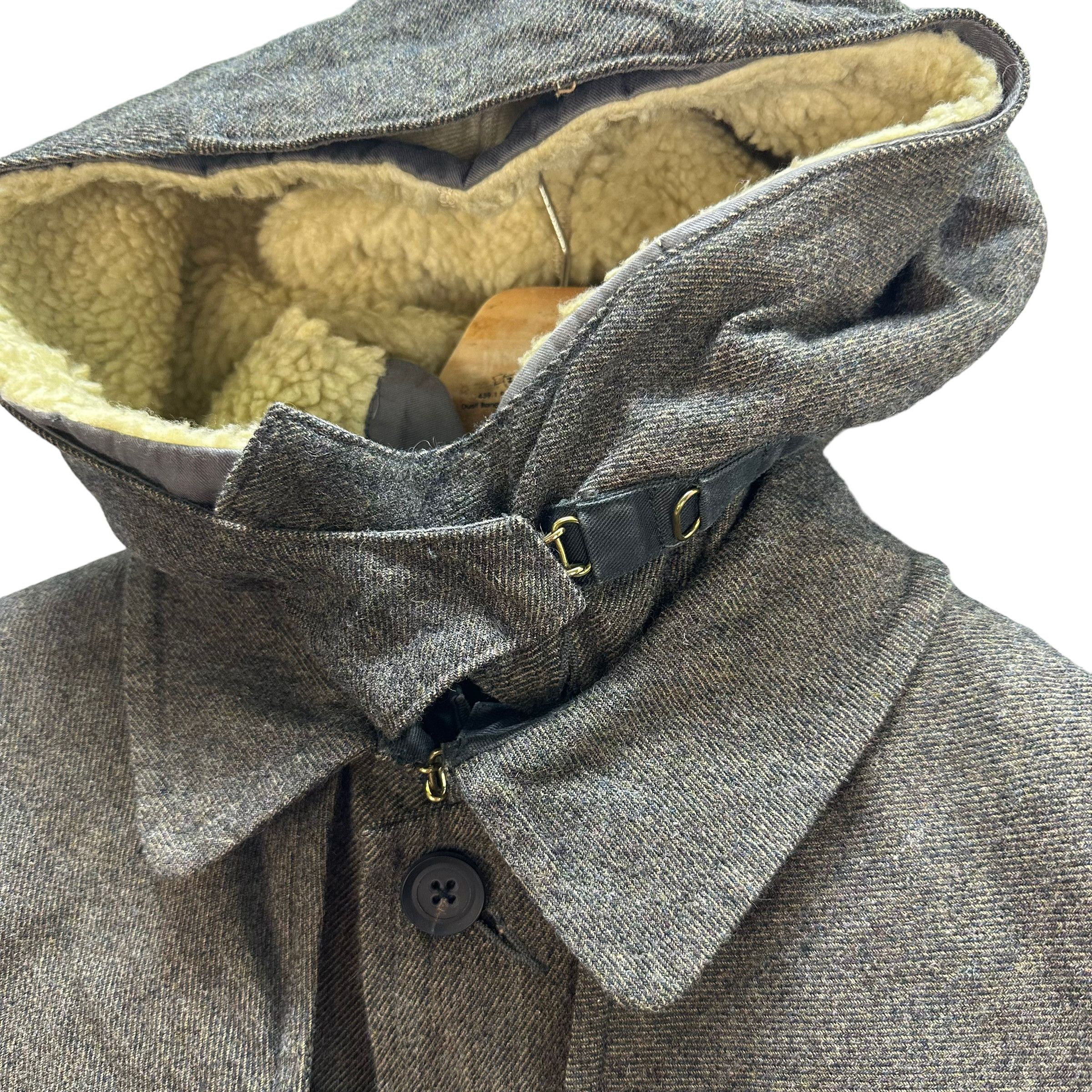 Vintage PCM DETACHABLE HOODIE SHERPA WOOL DUFFLE COAT #7822-179 Size US M / EU 48-50 / 2 - 3 Thumbnail