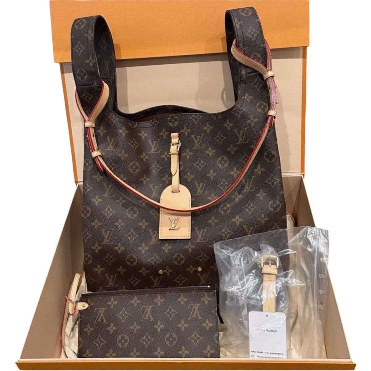 Louis Vuitton Louis Vuitton Atlantis GM Brown Monogram HandBag Size ONE SIZE - 2 Thumbnail