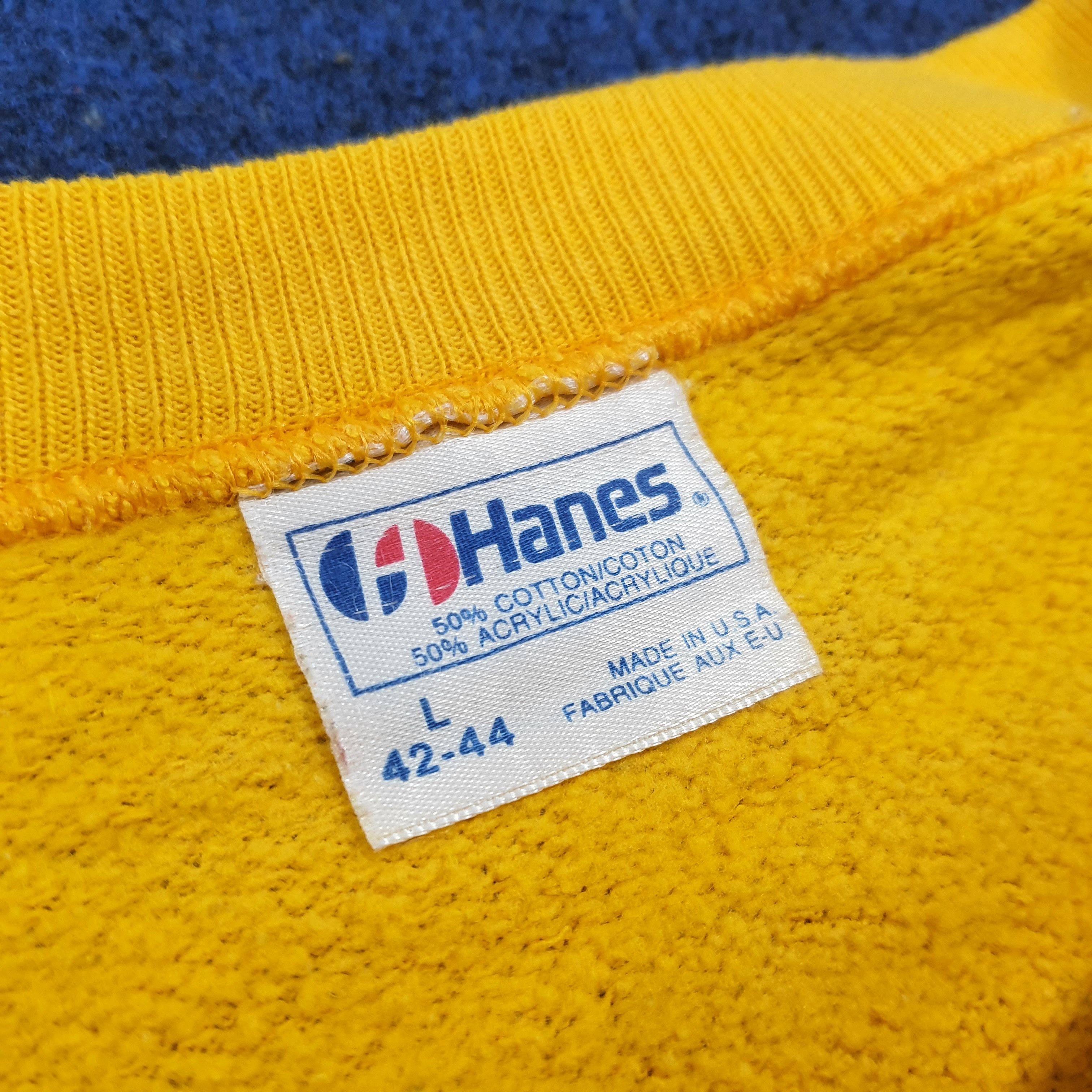Hanes Vintage 80s "Club A Bug" Brevis Corp Promo Sweatshirt C278N5 Size US M / EU 48-50 / 2 - 6 Thumbnail