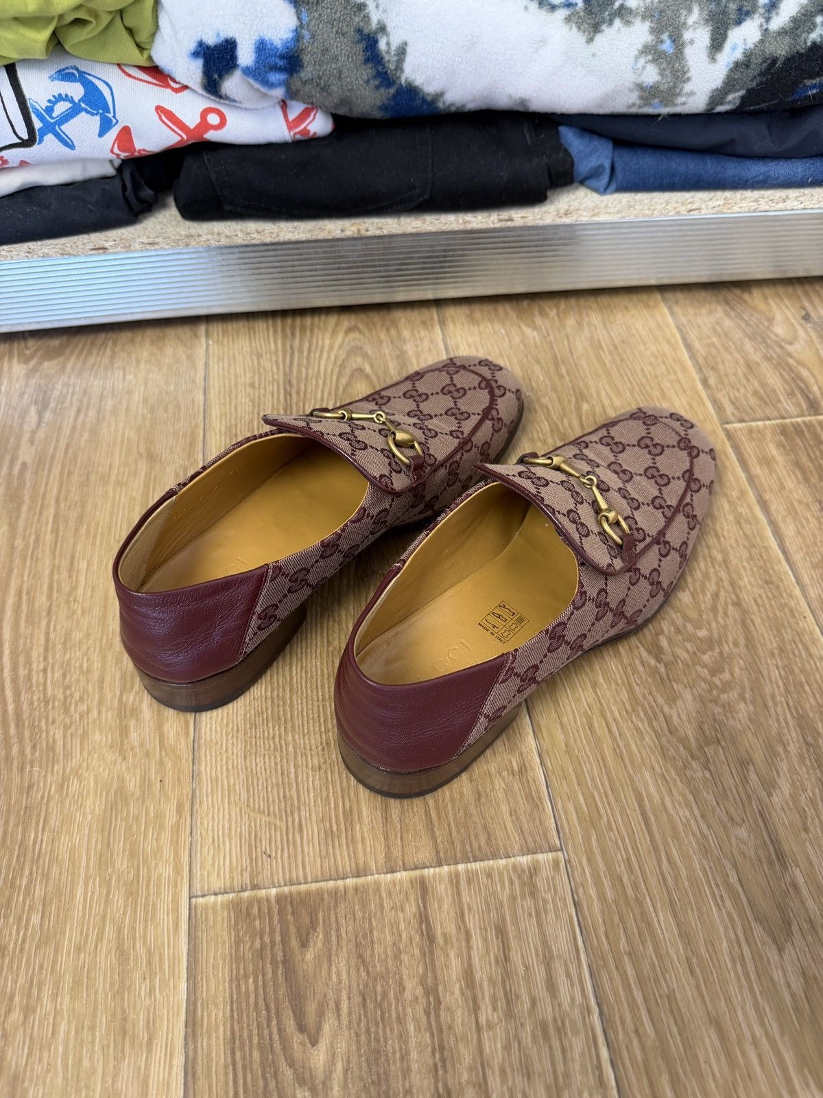 Gucci Gucci Monogram Horsebit Loafer Size US 8 / EU 41 - 5 Thumbnail