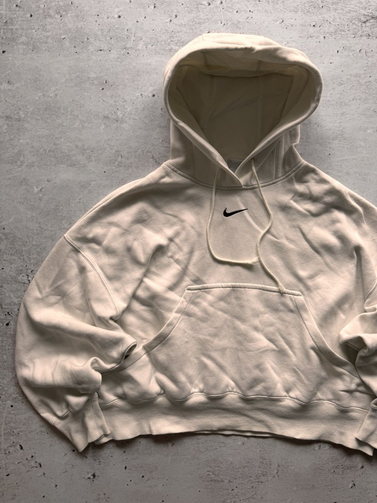 Nike × Vintage NIKE VINTAGE CENTER LOGO OVERSIZE BOXY HOODIE Size US M / EU 48-50 / 2 - 2 Thumbnail