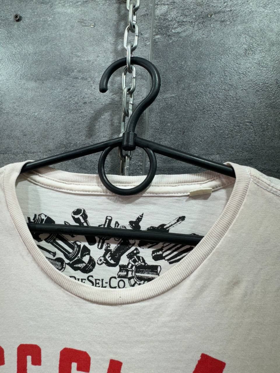 Diesel Diesel Vintage Mens T-Shirt Big Print Size US M / EU 48-50 / 2 - 2 Thumbnail