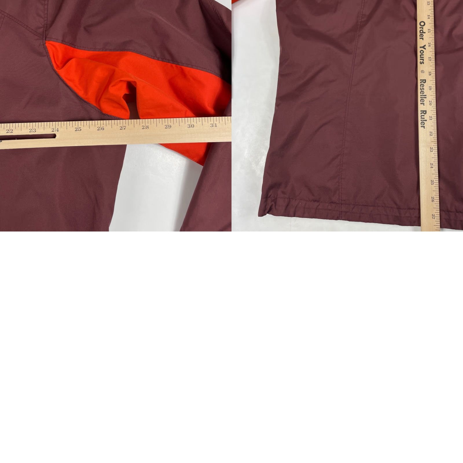 Vintage Columbia Jacket Womens 2X Red Omni-Shield Full Zip Hiking Skiing Water Repellent Outdoor Games Outdoors Wind-Resistant Pockets Collegiate Logo Size XXL / US 16-18 / IT 52-54 - 9 Thumbnail