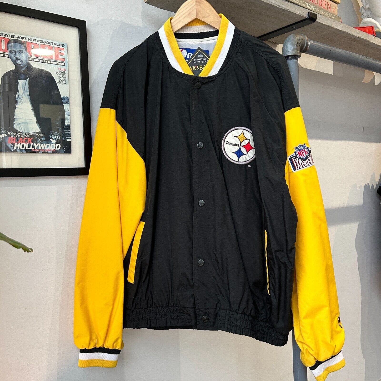 Pro Player VINTAGE 90s | Pittsburgh Steelers NFL Pro Player Jacket XL Size US XL / EU 56 / 4 - 1 Thumbnail
