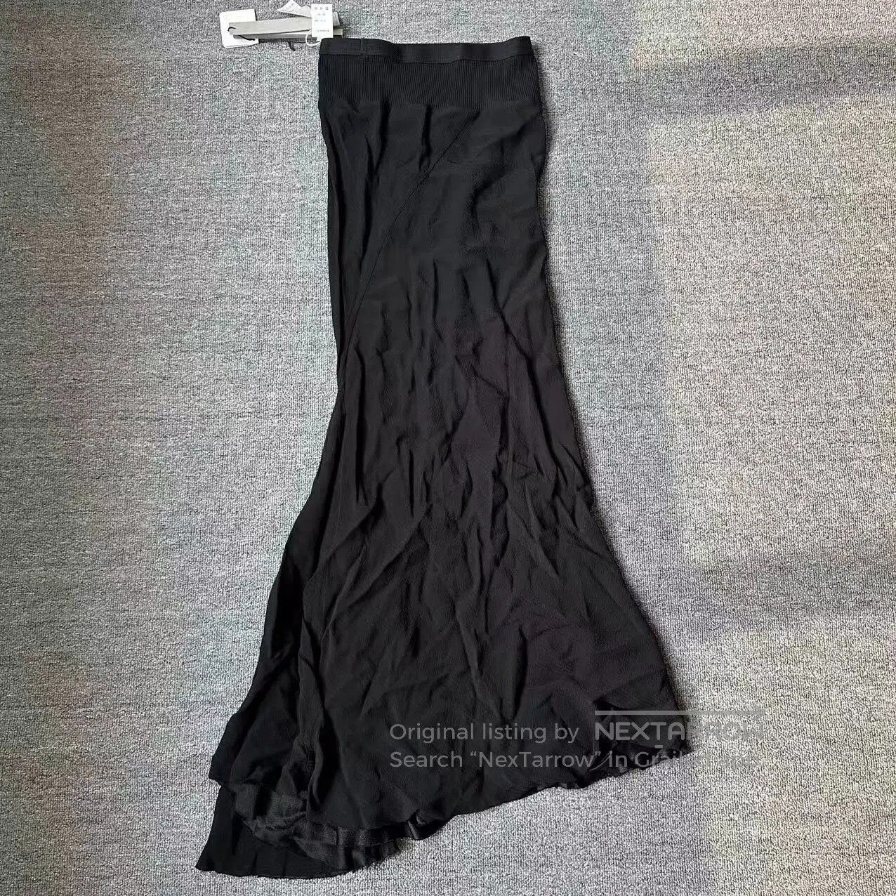 Rick Owens Rick Owens Ruched Corset Black Dress. Size US M / EU 48-50 / 2 - 2 Thumbnail