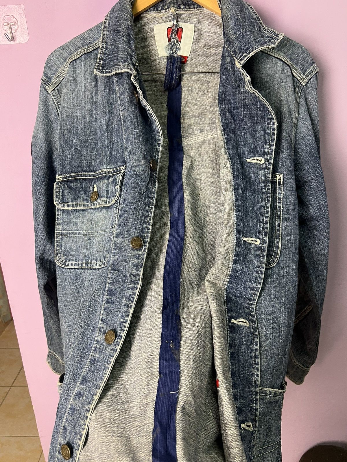 Ben Davis 🔥Rare Ben Davis Motor Oil Chore Jacket Size US M / EU 48-50 / 2 - 15 Thumbnail