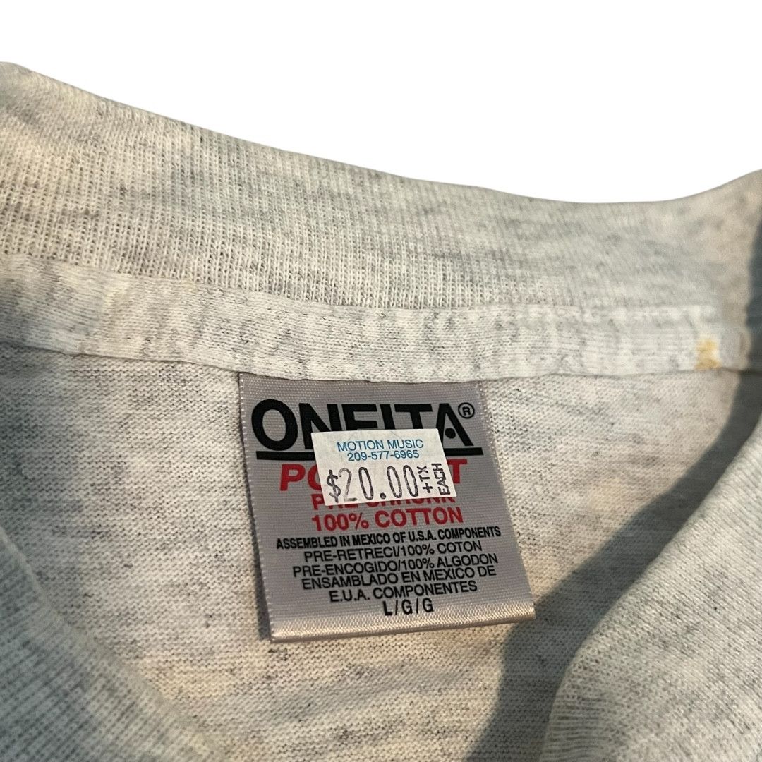 Vintage VINTAGE Upper Playground Oneita T Shirt Size US L / EU 52-54 / 3 - 3 Thumbnail