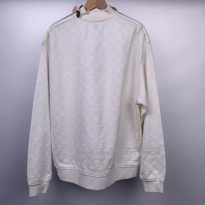 Louis Vuitton Louis Vuitton White dark print sweatshirt Size US S / EU 44-46 / 1 - 2 Thumbnail