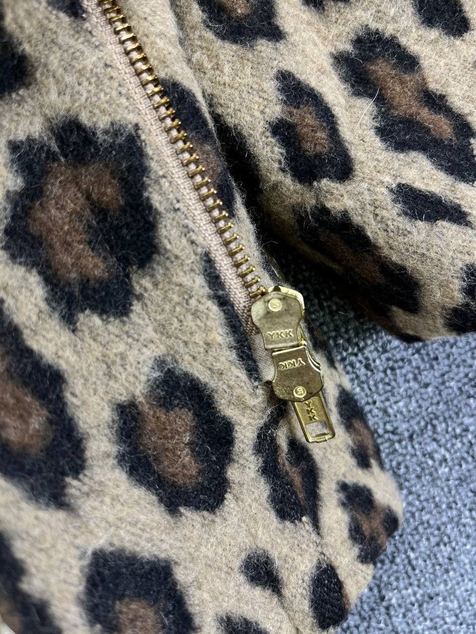 Japanese Brand Vintage Pinceau Leopard Style Wool Jacket Size M / US 6-8 / IT 42-44 - 9 Thumbnail