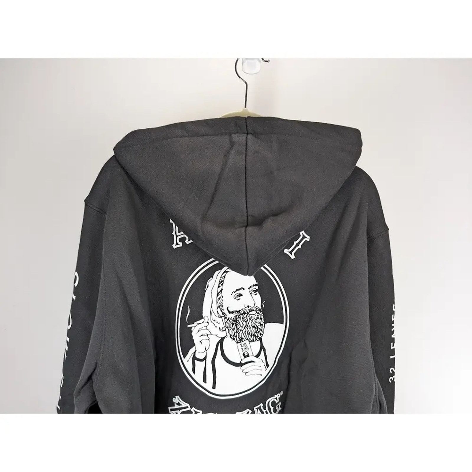 Amiri o1rshd1 Amiri x Zig Zag Hoodie in Black Size US XXL / EU 58 / 5 - 12 Thumbnail
