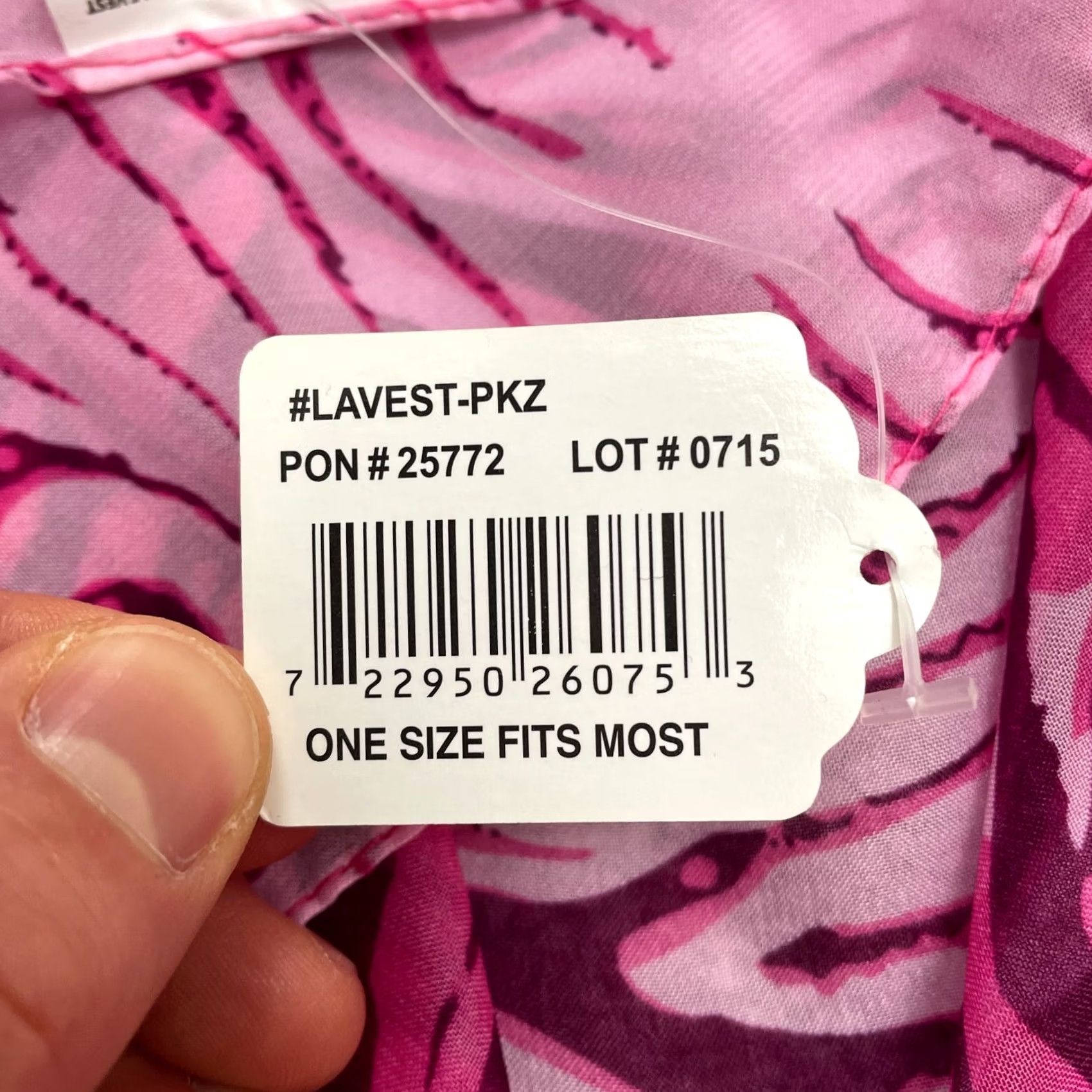 Vintage VINTAGE Accents By Lovello Womens Vest One Size Pink Zebra Print NWT Open Front Chiffon Sleeveless Mid-Length Summer Spring Beach Womens Size ONE SIZE - 6 Thumbnail