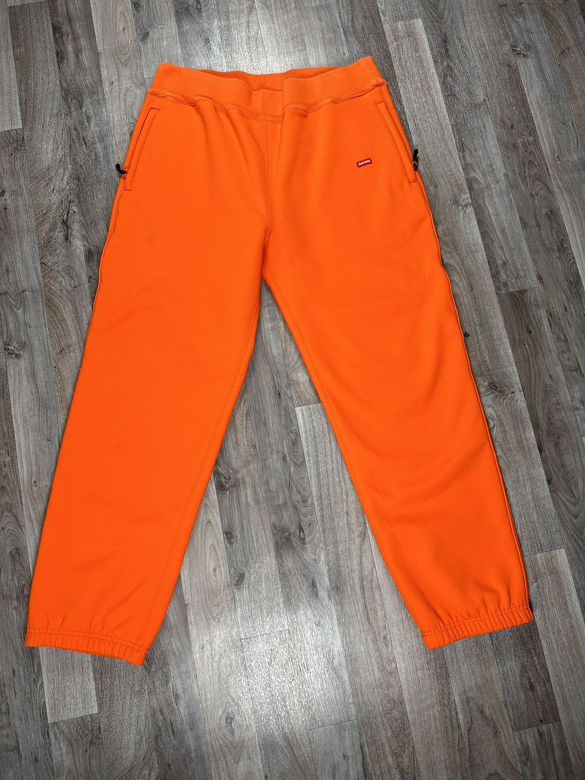 Supreme Supreme Windstopper Small Box Pants Orange Size US 32 / EU 48 - 1 Thumbnail