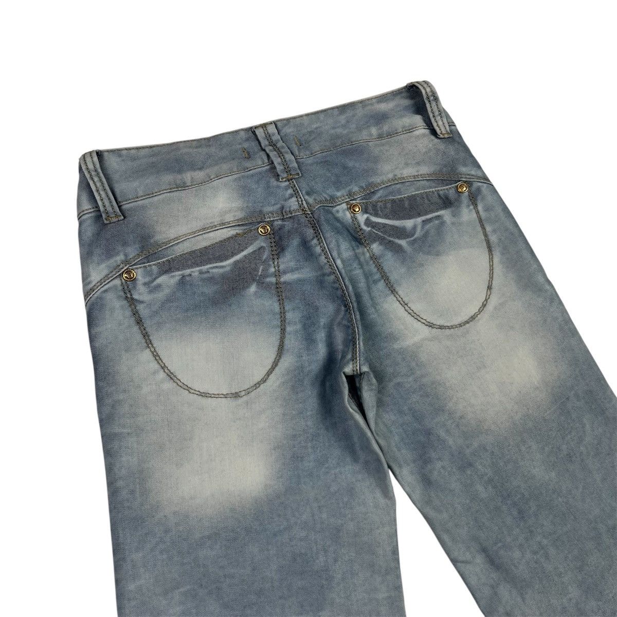 Versace × Vintage Versace Vintage Luxury Jeans Denim Blue Size 27" / US 4 / IT 40 - 8 Thumbnail