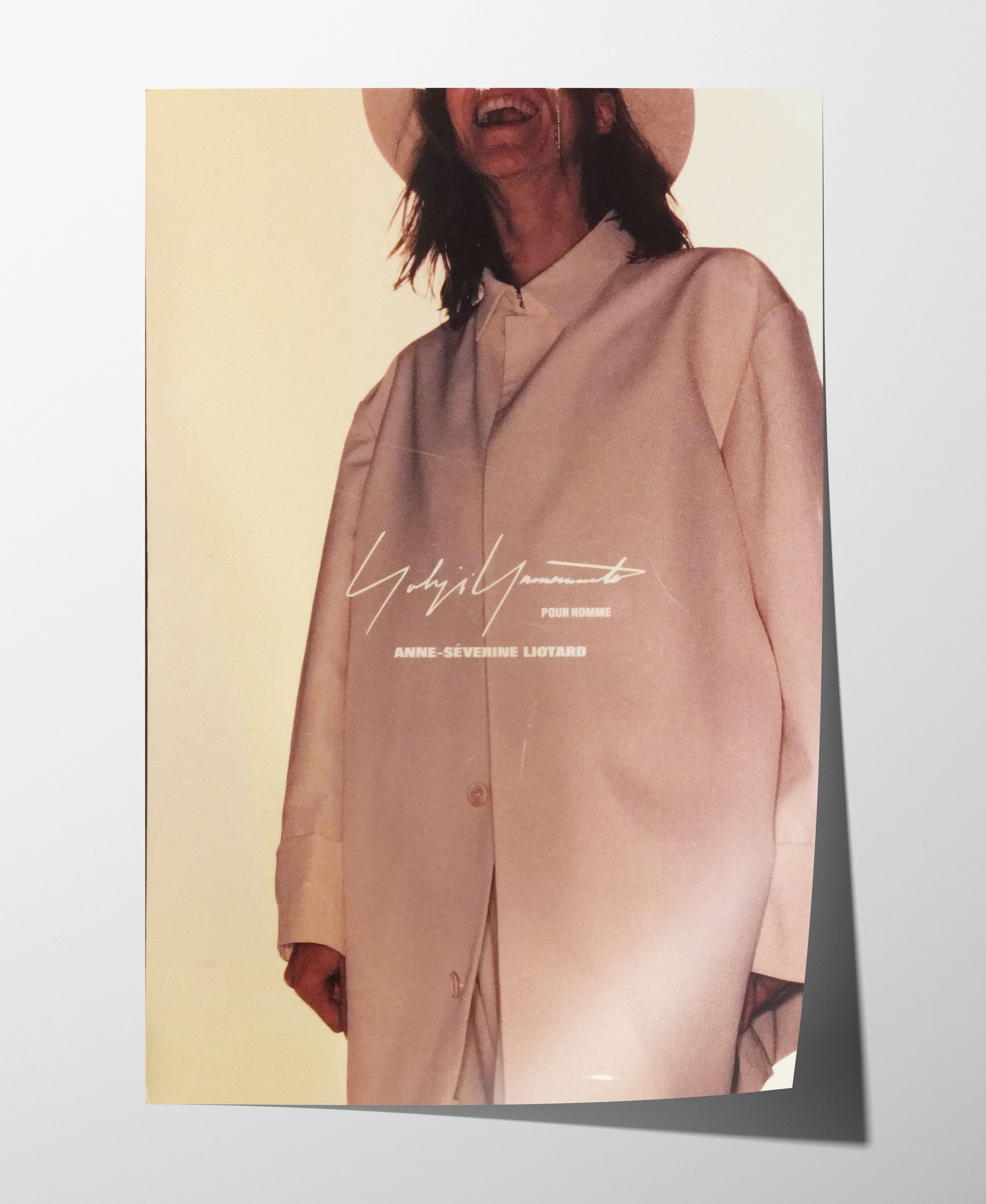 Yohji Yamamoto Yohji Yamamoto Poster Magazine Vintage Archive Lookbook Book Size ONE SIZE - 1 Thumbnail