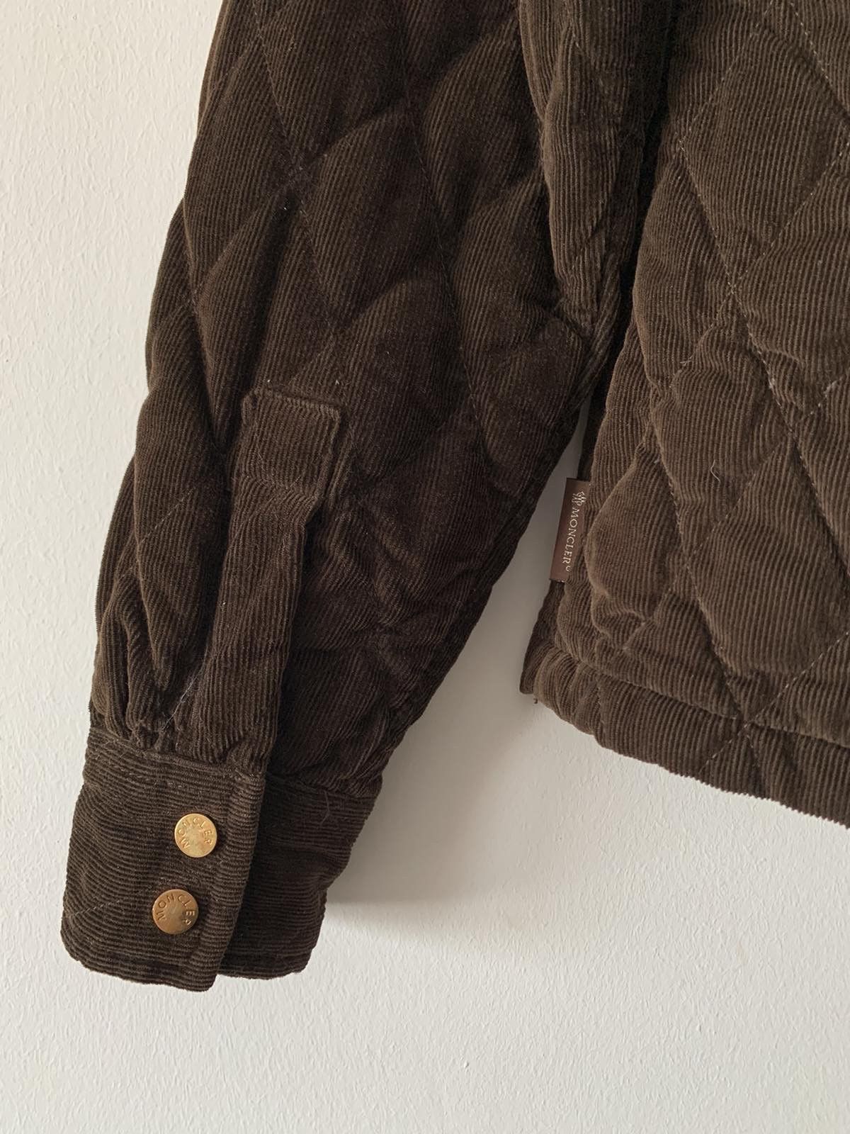 Moncler 🔥 Moncler Brown Corduroy Jacket Size M / US 6-8 / IT 42-44 - 4 Thumbnail