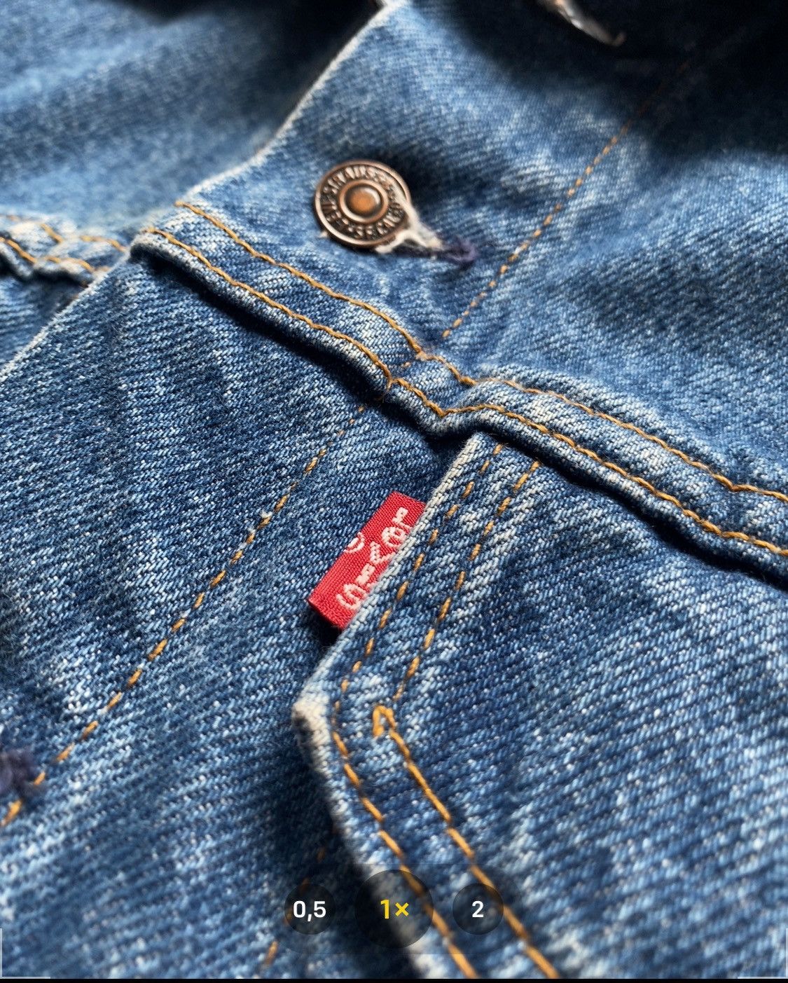 Levi's Vintage Clothing RARE VINTAGE 90s LEVI’S 70505-0217 Size US M / EU 48-50 / 2 - 7 Thumbnail