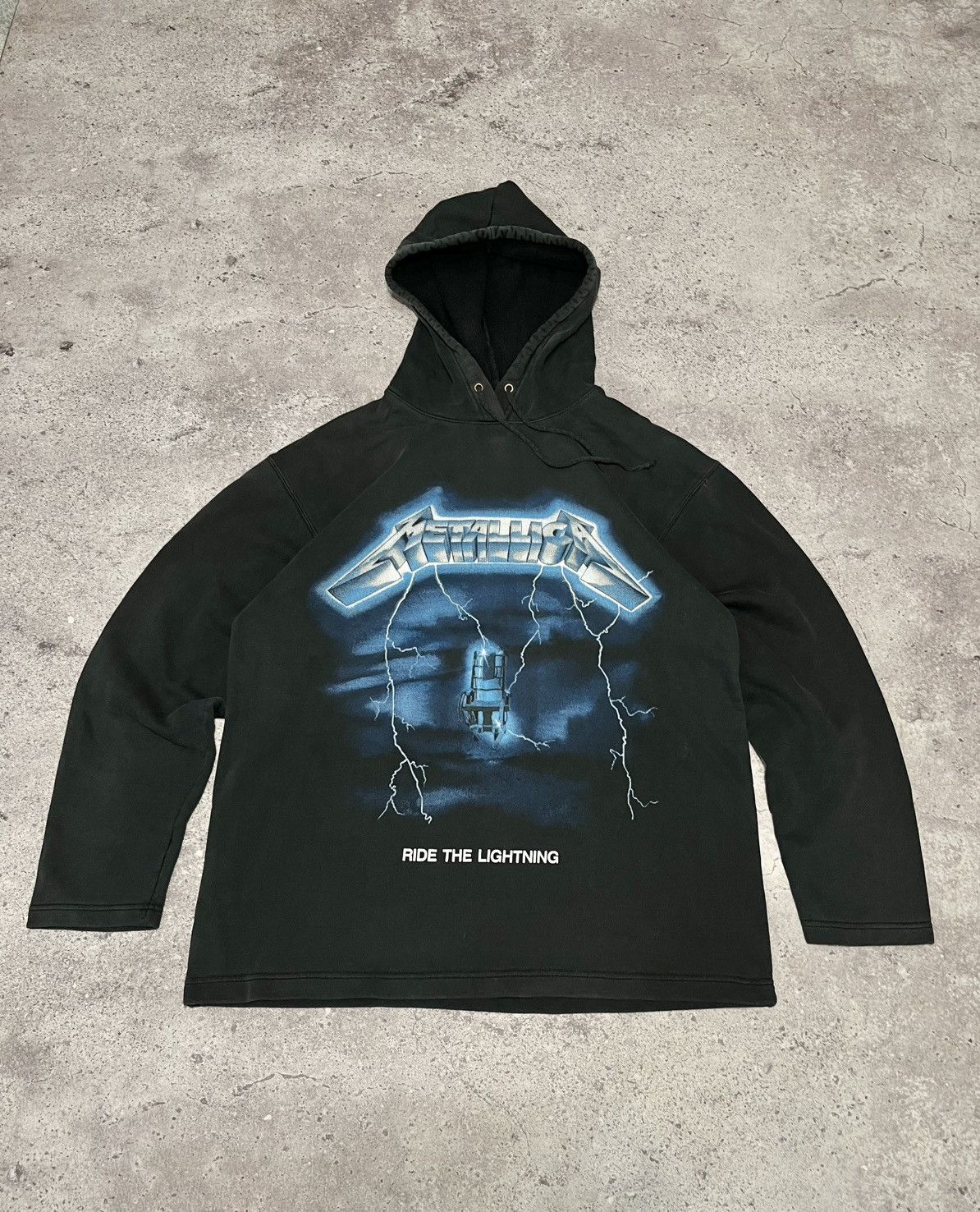 Metallica Vintage Rare 90’s METALLICA “RIDE THE LIGHTING Hoodie Size US L / EU 52-54 / 3 - 1 Thumbnail